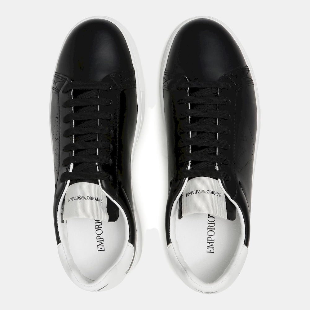 Emporio Armani Sapatilhas Sneakers Shoes X316 Xf527 Black Preto Shot10