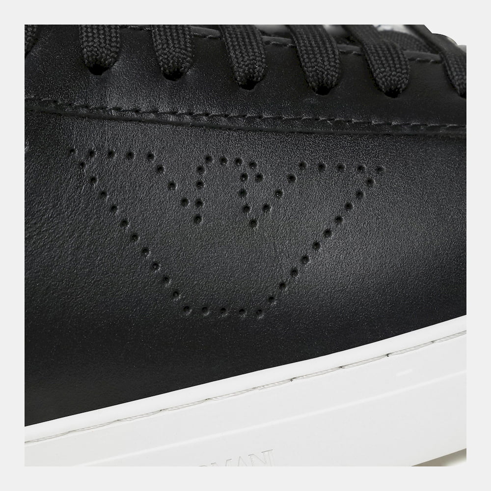 Emporio Armani Sapatilhas Sneakers Shoes X316 Xf527 Black Preto Shot14