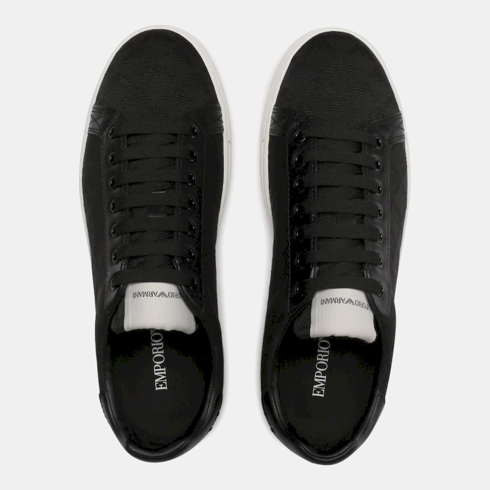 Emporio Armani Sapatilhas Sneakers Shoes X316 Xm741 Black.logo Preto Shot12