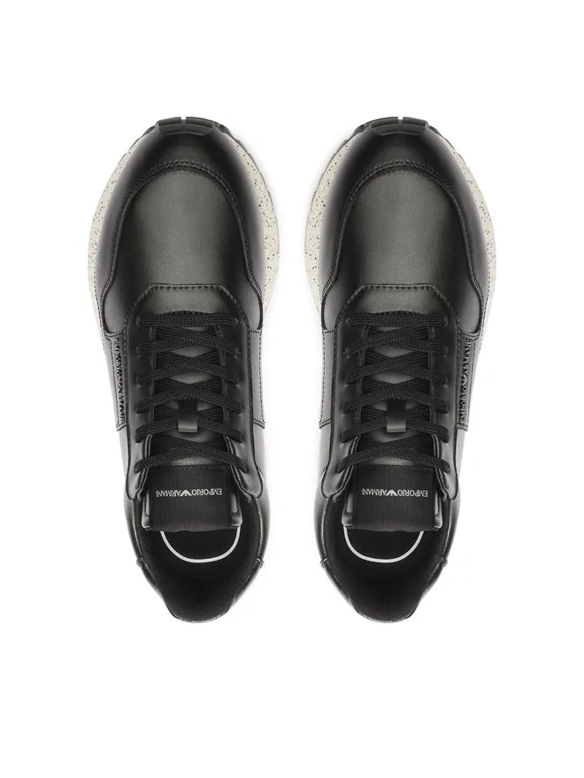 Emporio Armani Sapatilhas Sneakers Shoes X4x639 Xd382 Black Preto_shot5