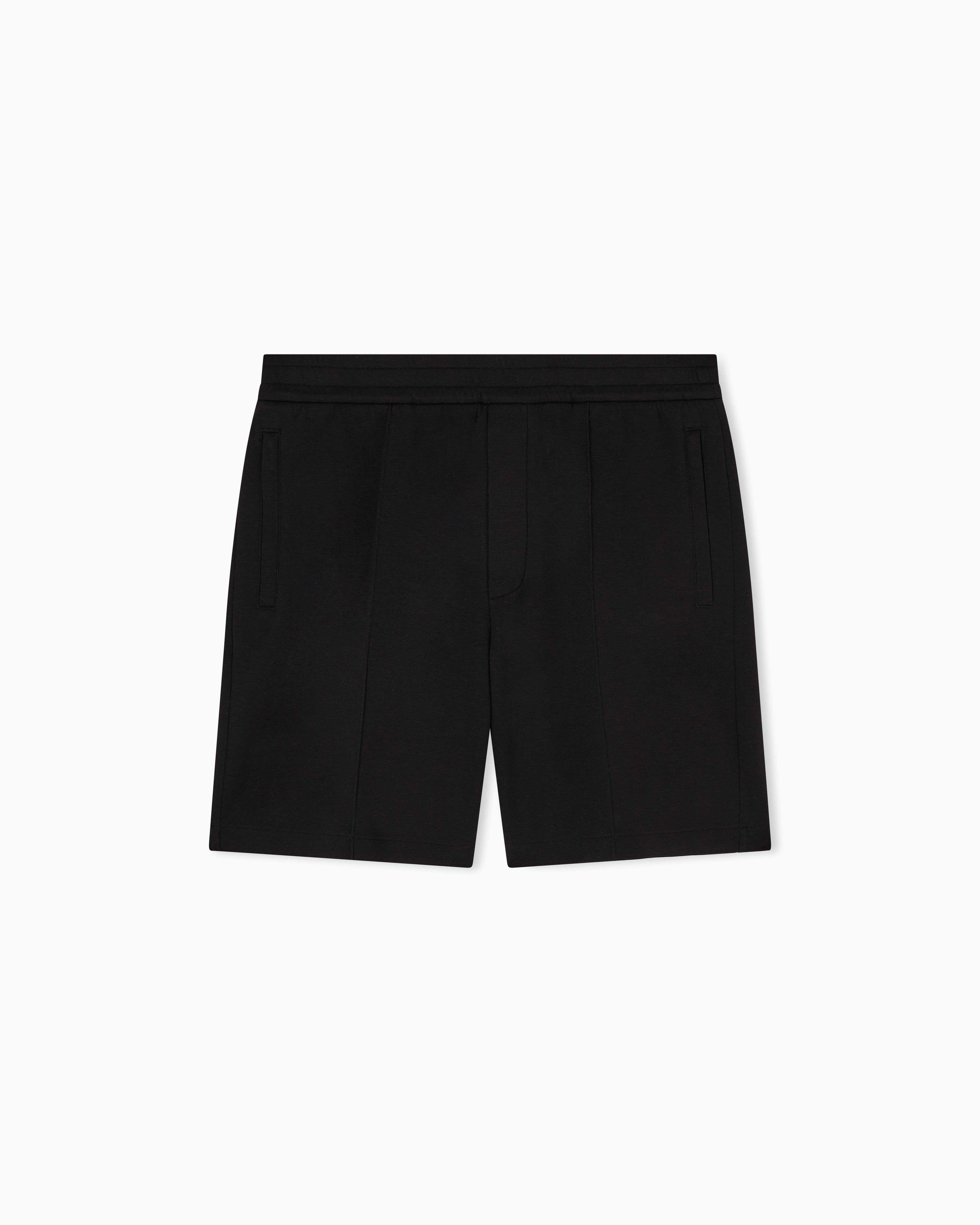 Emporio Armani Short Training Em004544 Af10013 Black Preto_shot1