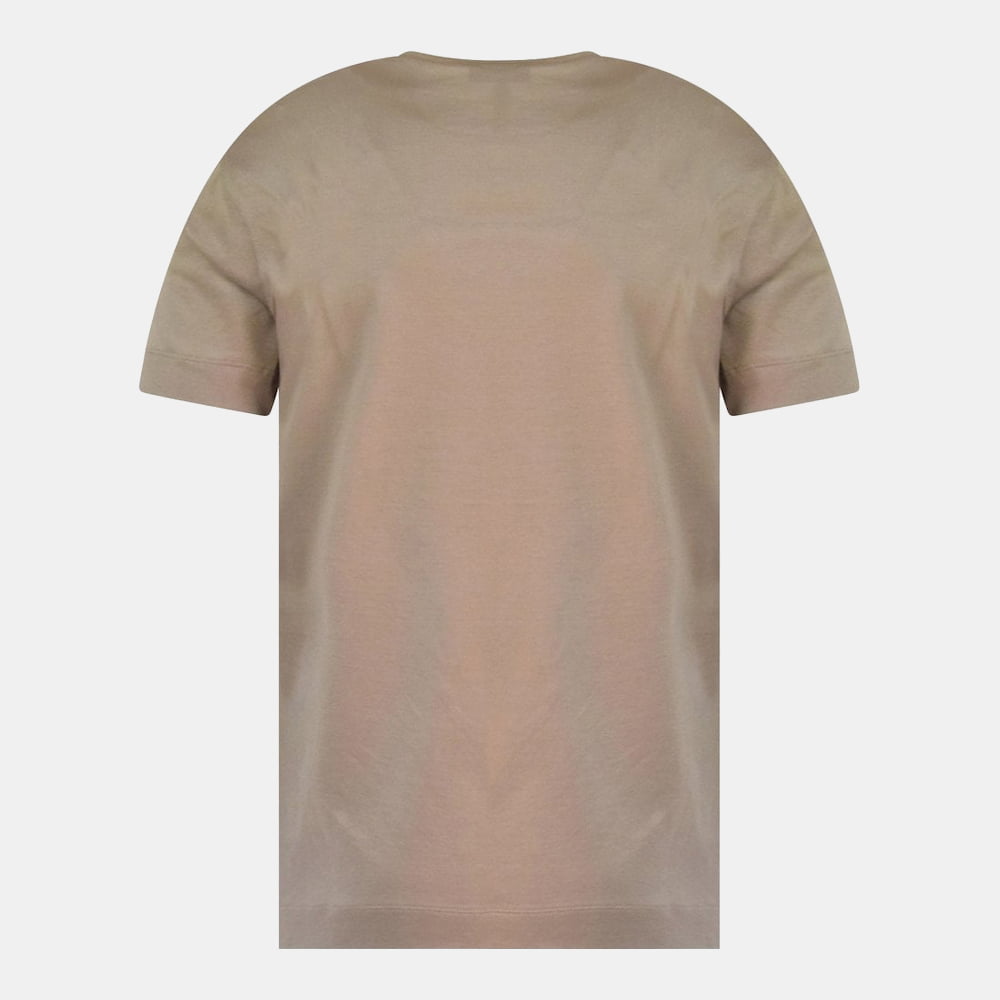 Emporio Armani T Shirt 1tac 1juvz Beige Beige Shot4