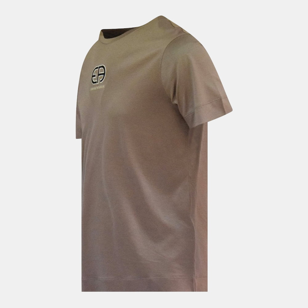 Emporio Armani T Shirt 1tac 1juvz Beige Beige Shot6