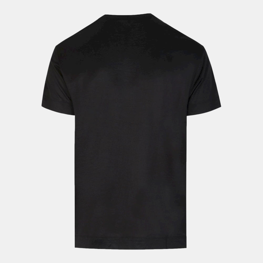 Emporio Armani T Shirt 1tac 1juvz Black Preto Shot4