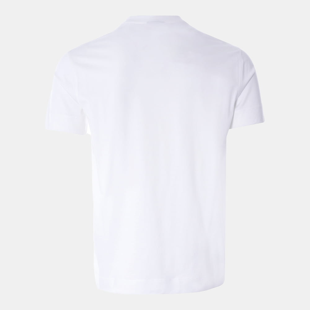 Emporio Armani T Shirt 1tac 1juvz White Branco Shot6