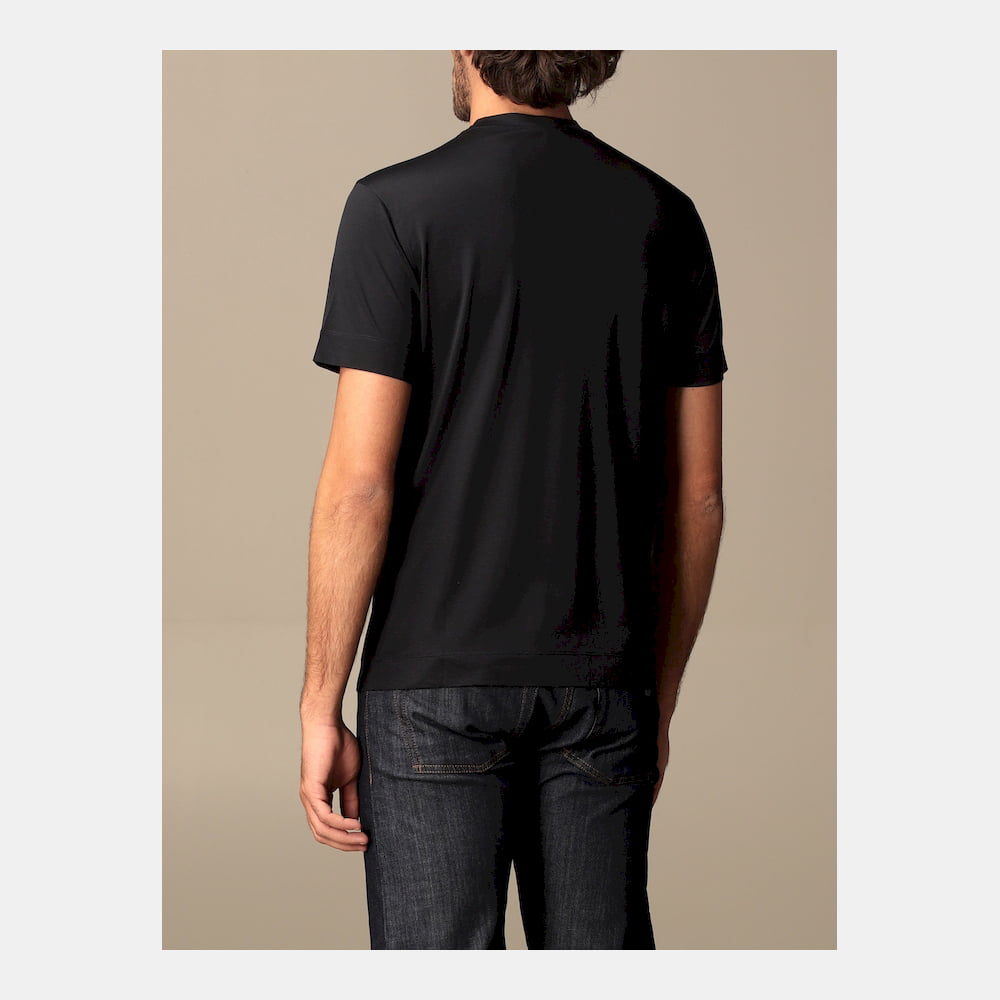 Emporio Armani T Shirt 1tag 1juvz Black Preto Shot4