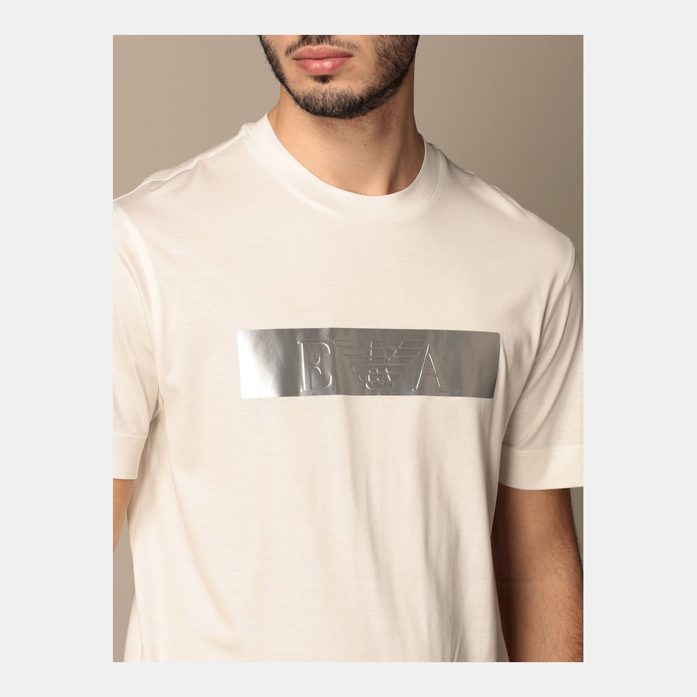 Emporio Armani T Shirt 1tq0 1juvz White Branco Shot6