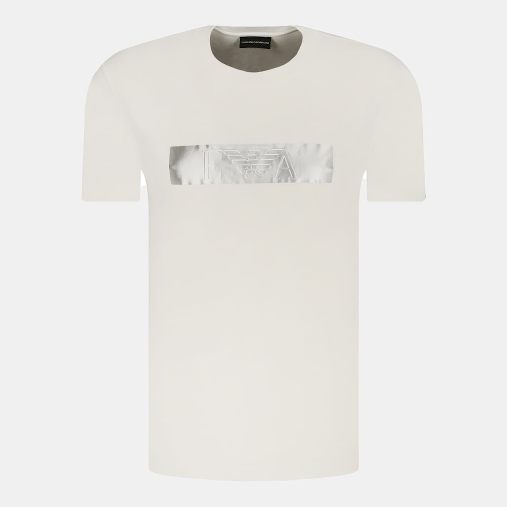 Emporio Armani T Shirt 1tq0 1juvz White Branco Shot8