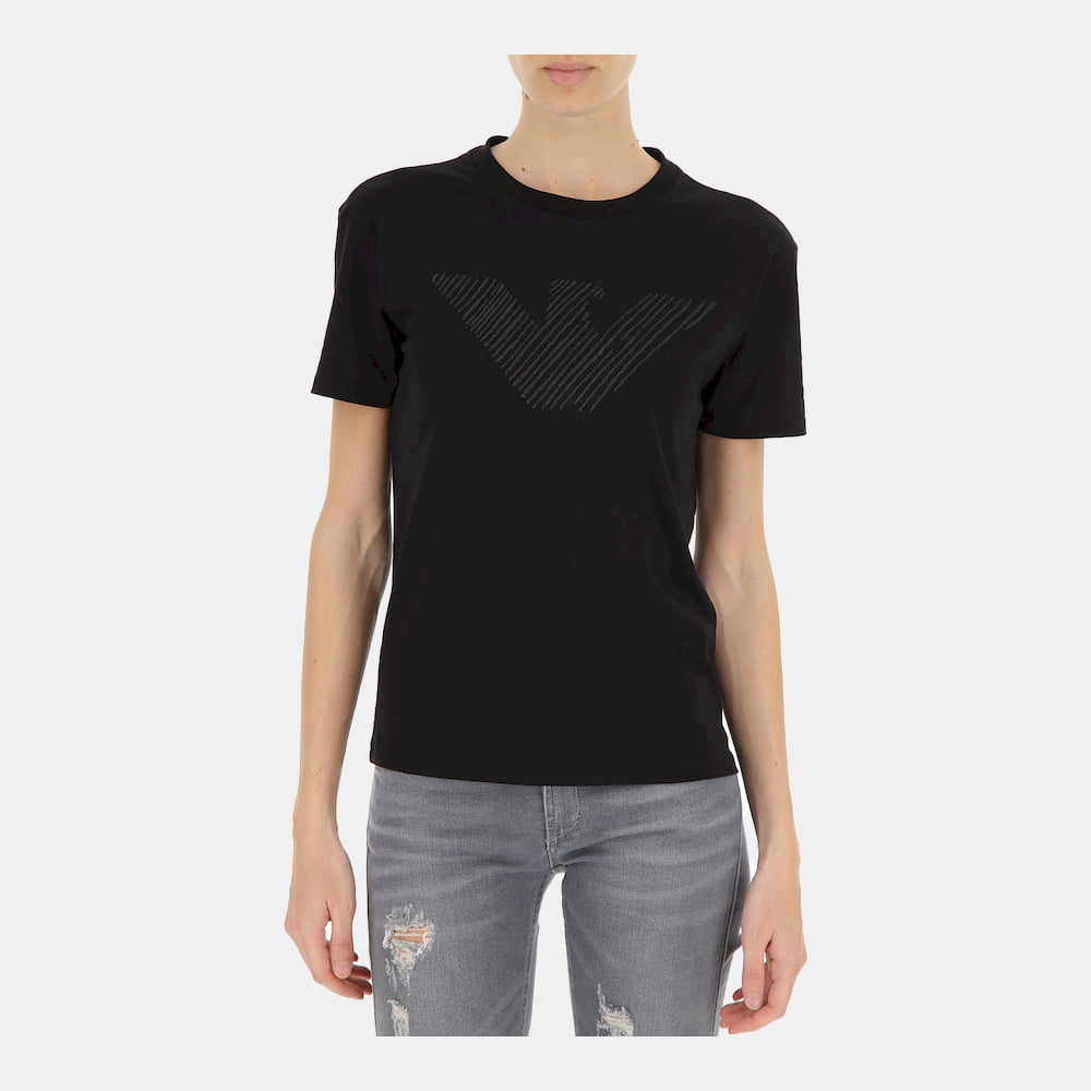 Emporio Armani T Shirt 2t88 2jsyz Black Preto Shot4