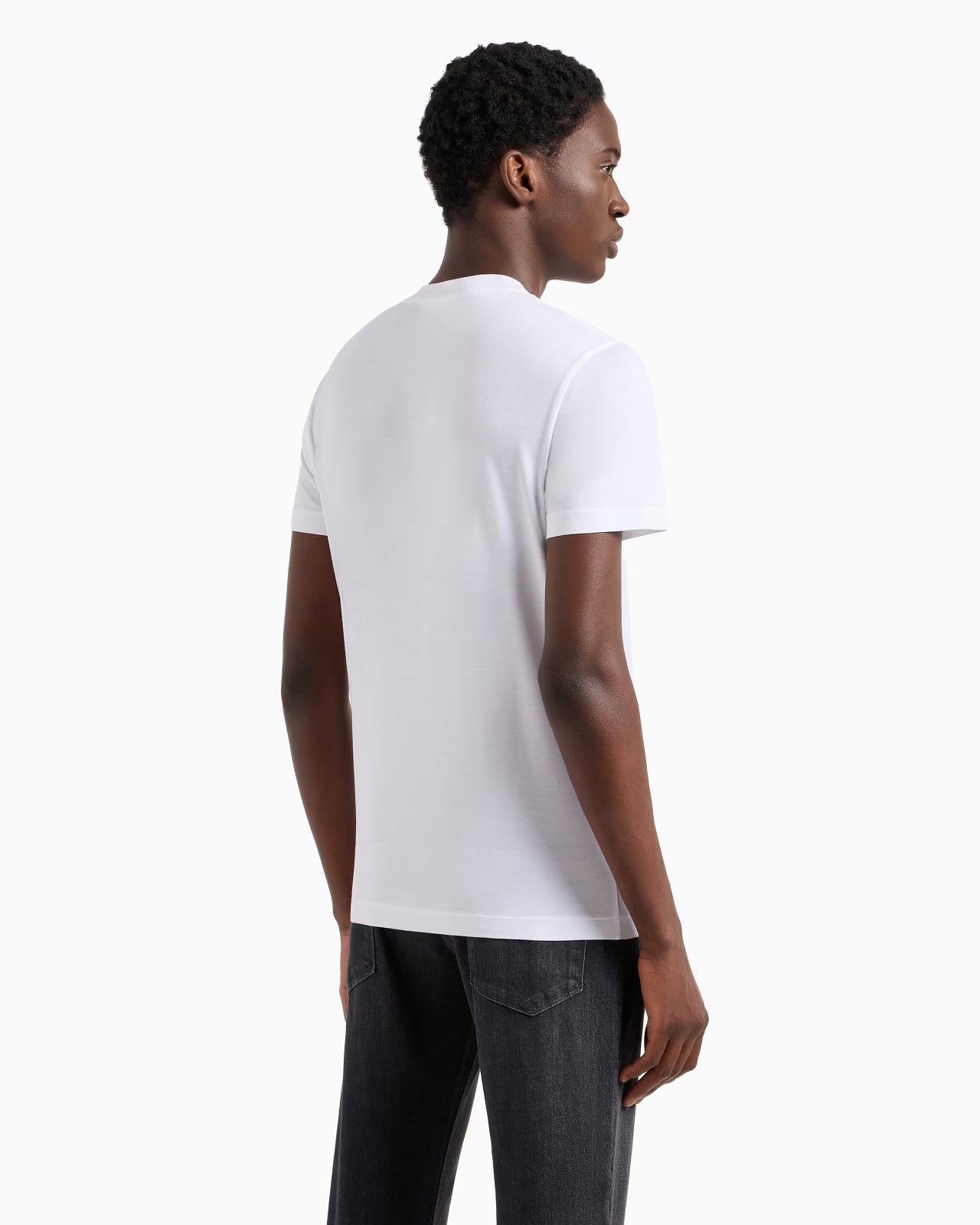 Emporio Armani T Shirt 8n1td8 1juvz White Branco_shot4