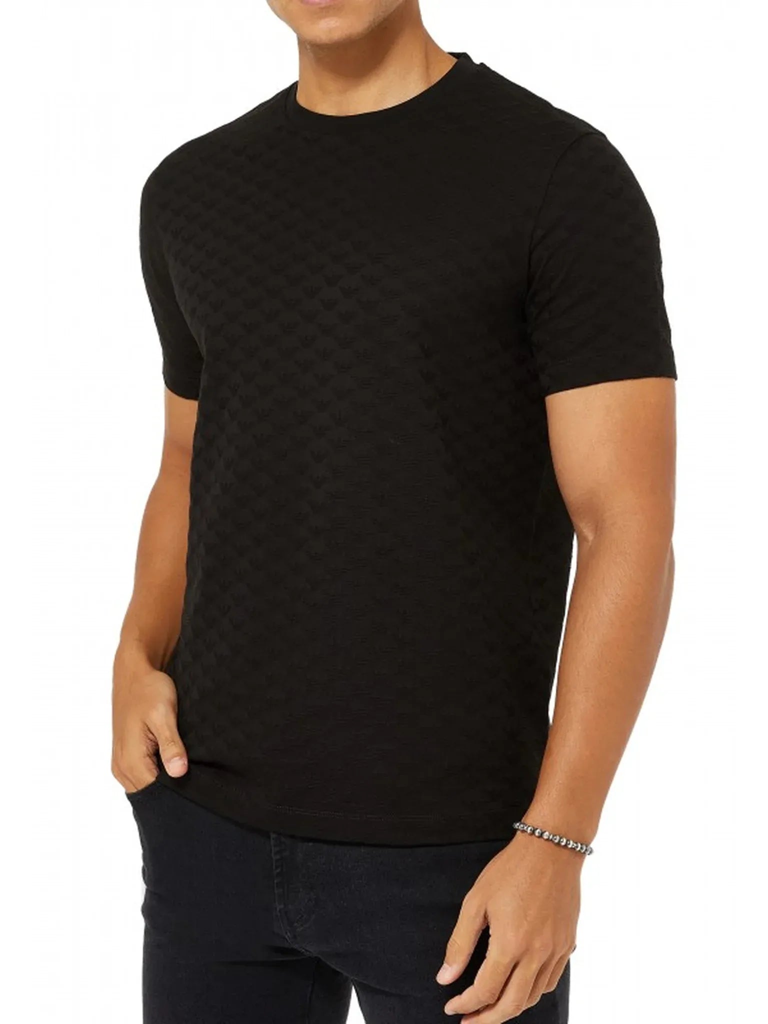 Emporio Armani T Shirt 8n1tl7 1jhwz Black.logo Preto_shot1