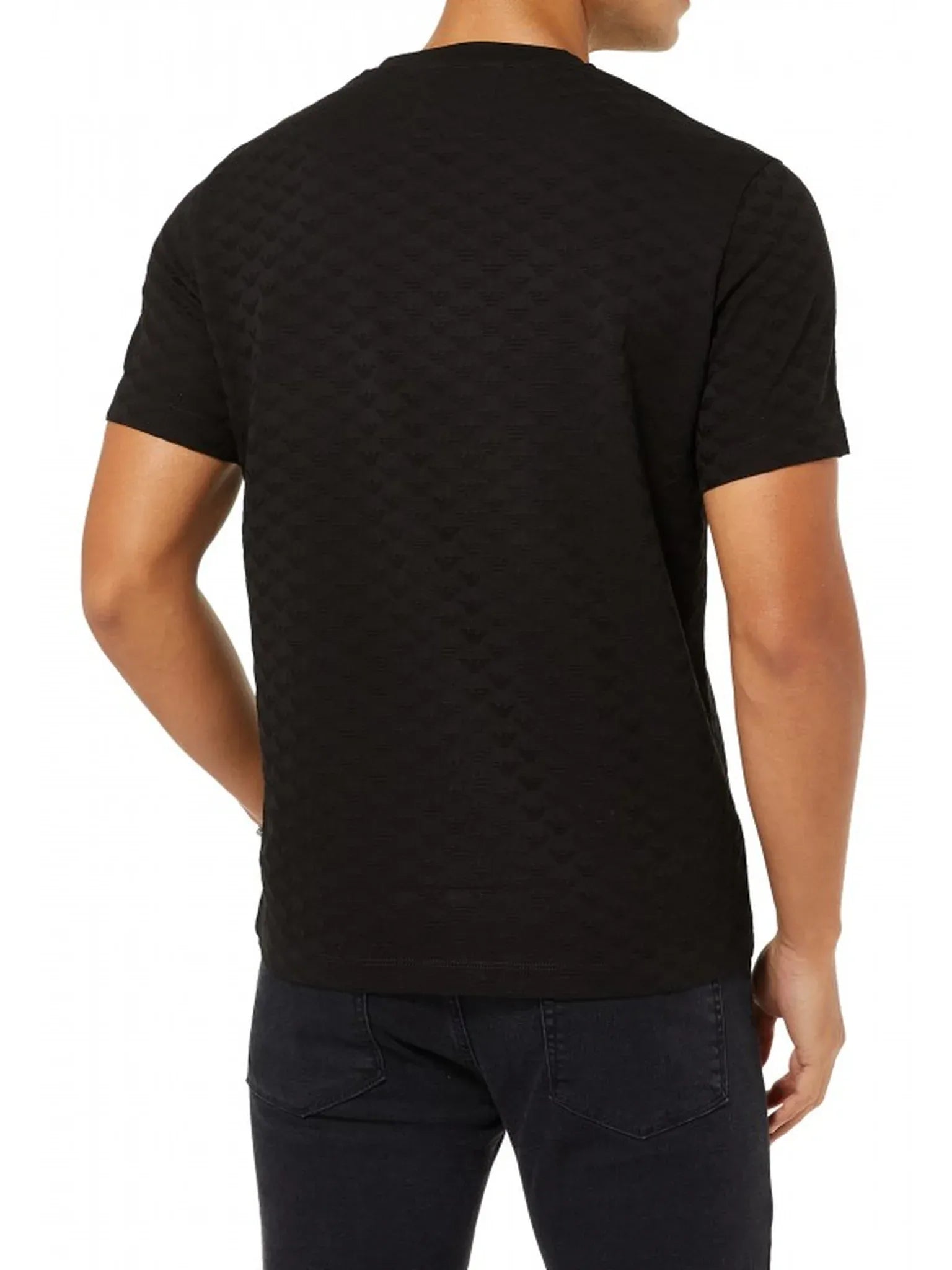 Emporio Armani T Shirt 8n1tl7 1jhwz Black.logo Preto_shot2