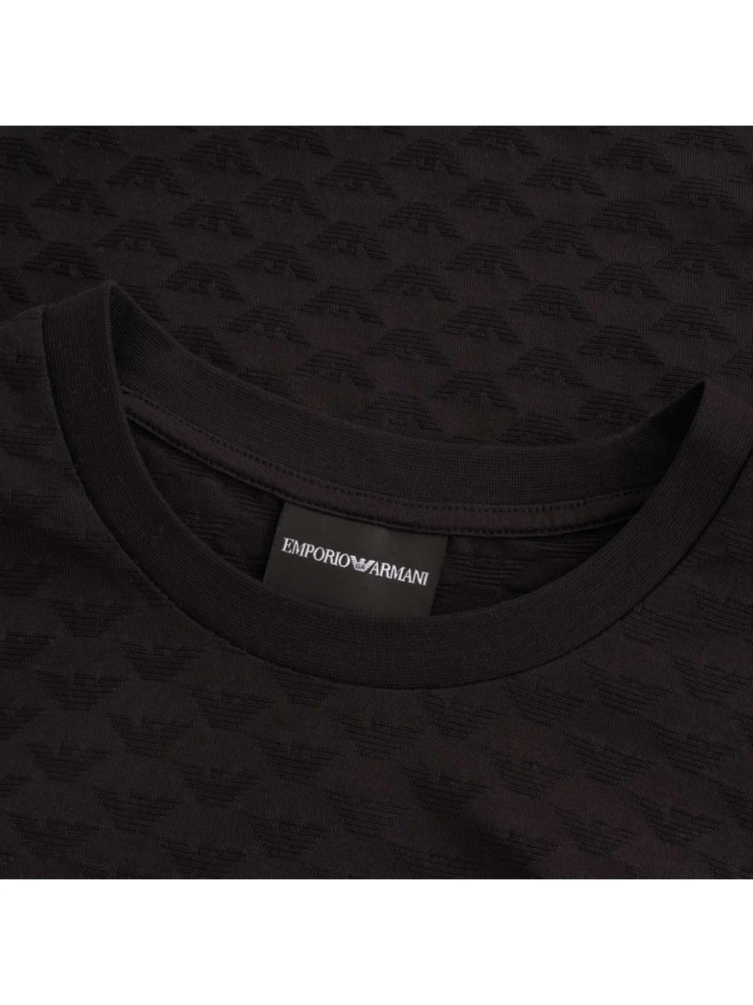 Emporio Armani T Shirt 8n1tl7 1jhwz Black.logo Preto_shot4