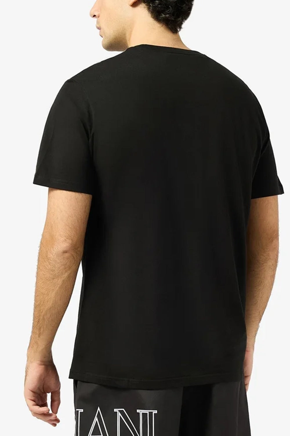 Emporio Armani T Shirt Em000574 Af20426 Black Preto_shot1