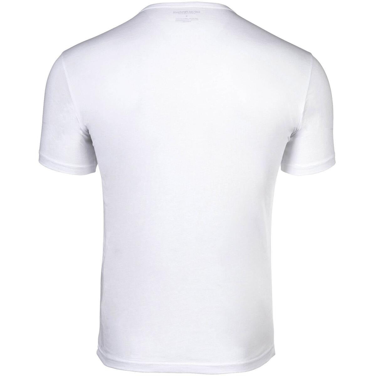Emporio Armani T Shirt Em001849 Af14134 White Branco_shot2