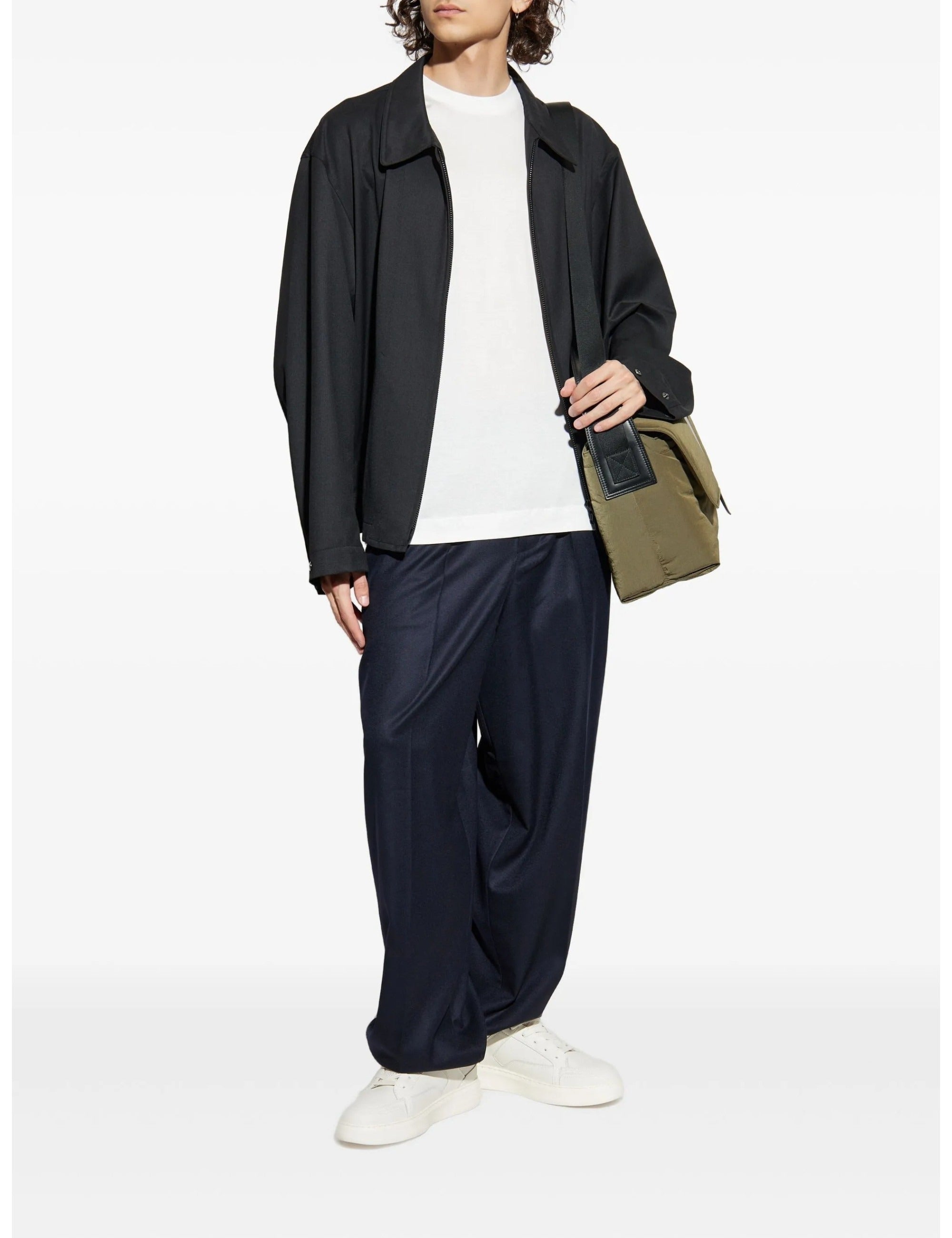 Emporio Armani T Shirt Em002959 Af18312 Snow Snow_shot2