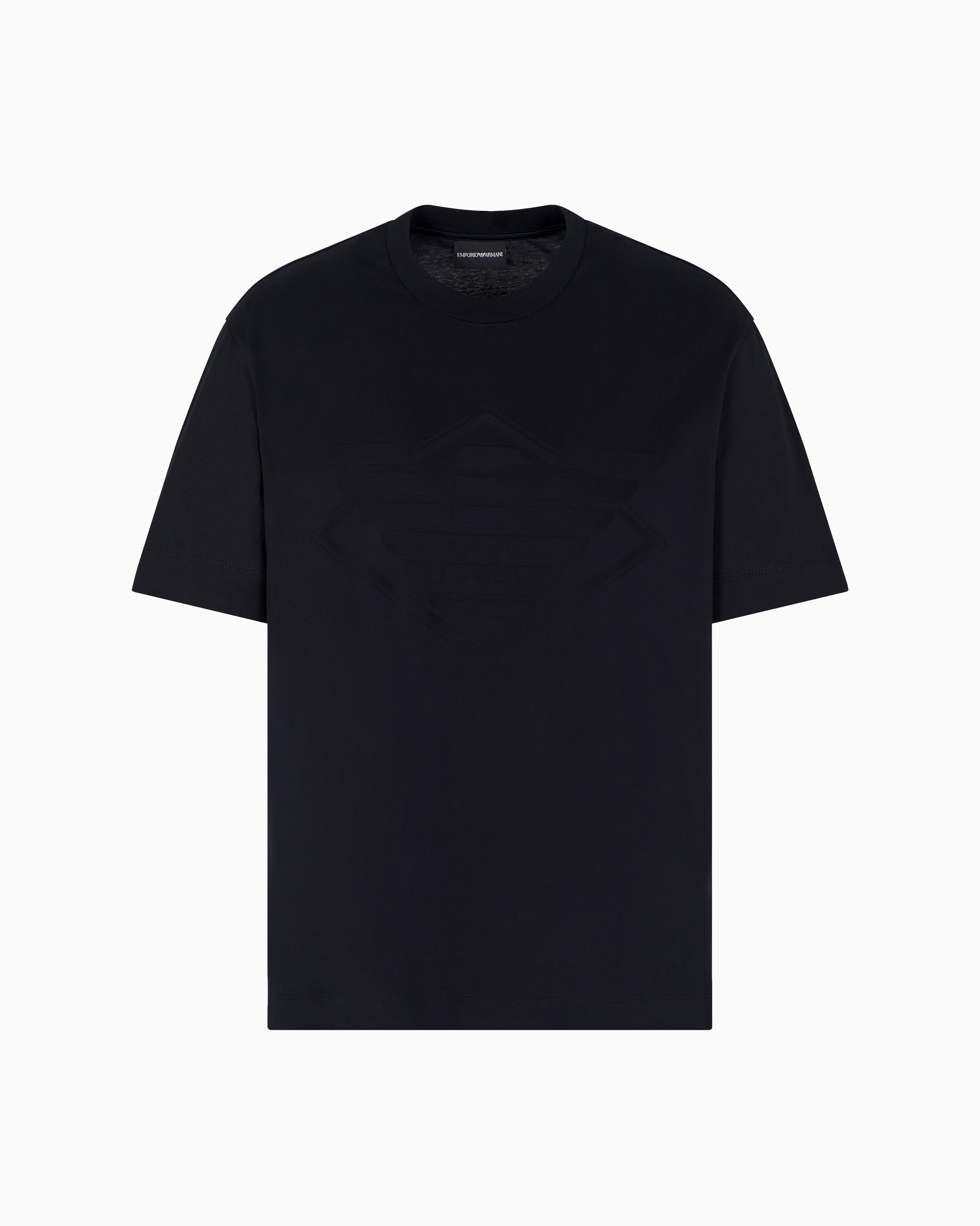 Emporio Armani T Shirt Em002968 Af10762 Navy Navy_shot4