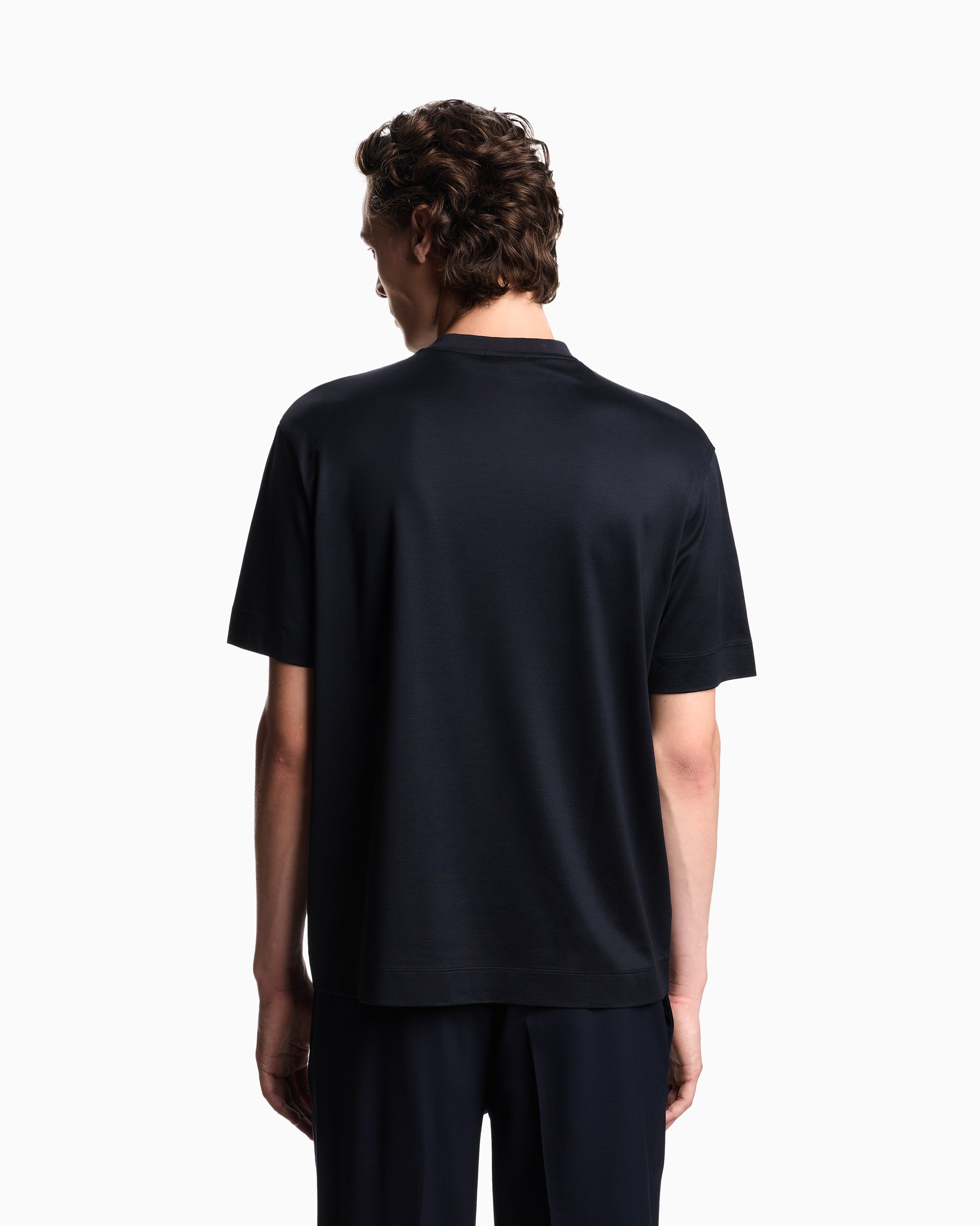 Emporio Armani T Shirt Em002978 Af10761 Navy Navy_shot5