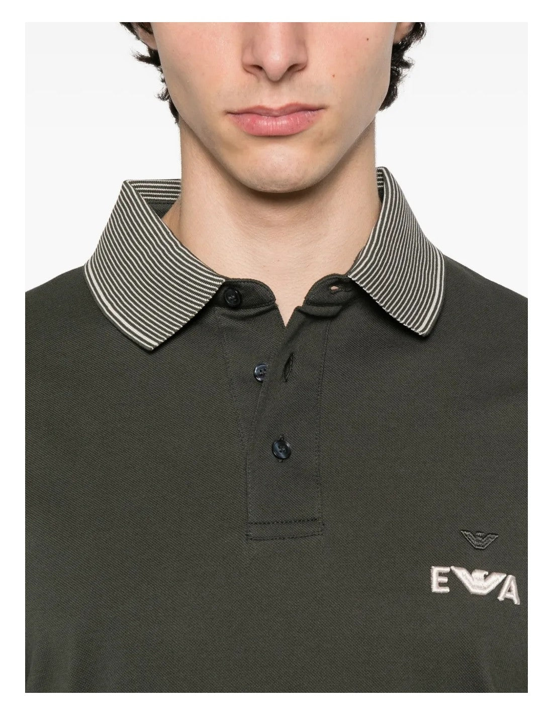 Emporio Armani T Shirt Em002992 Af12955 Dk.green Verde Escuro_shot3