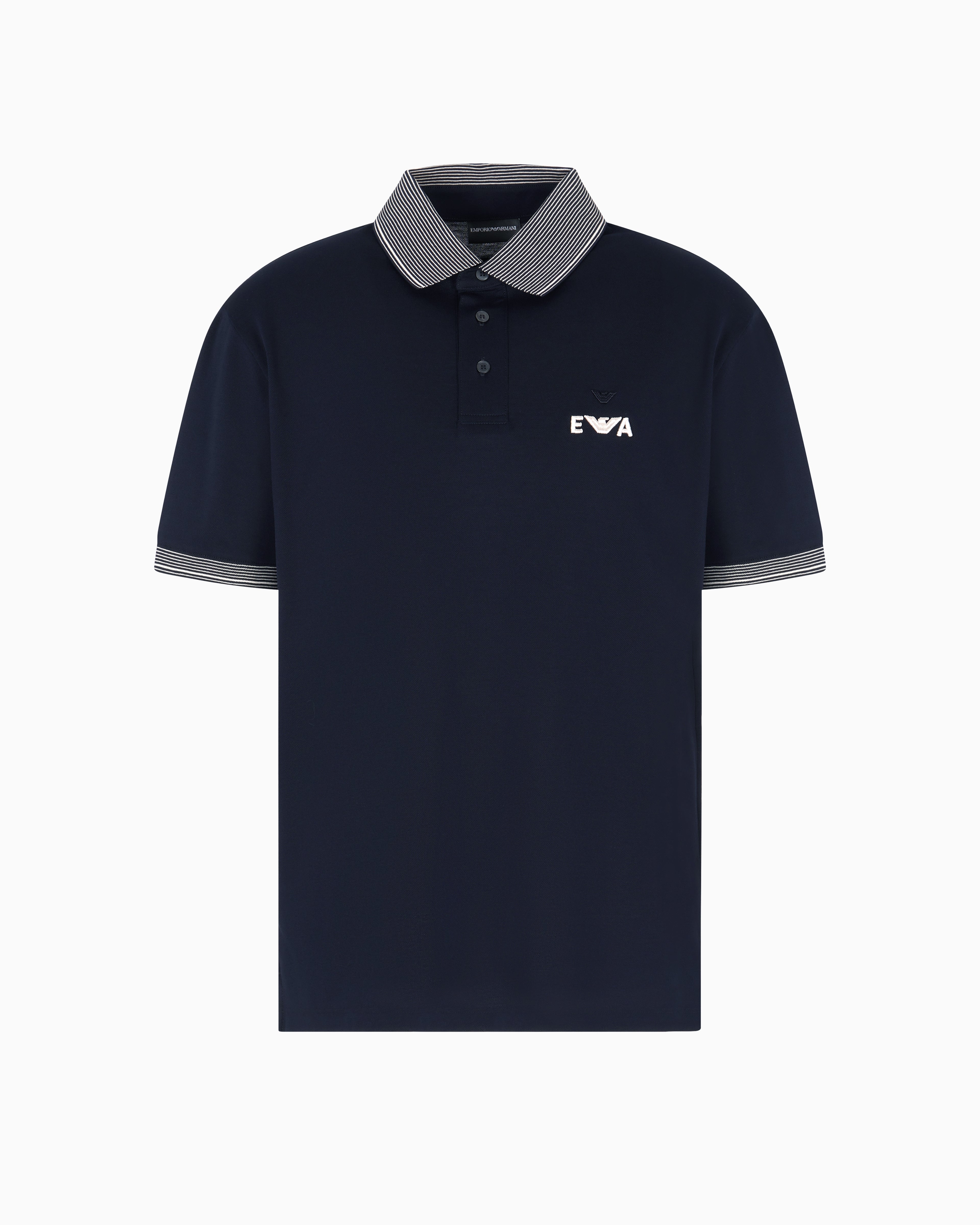 Emporio Armani T Shirt Em002992 Af12955 Navy Navy_shot3