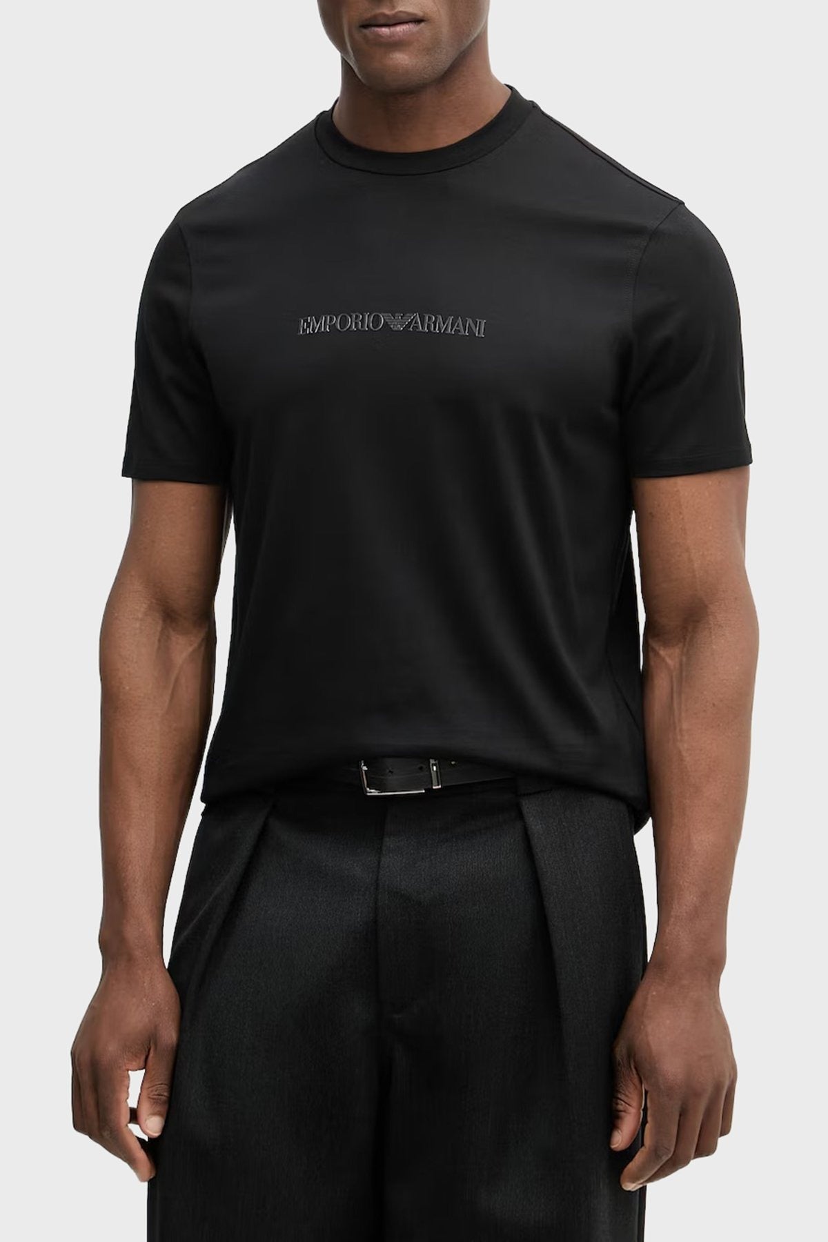 Emporio Armani T Shirt Em004583 Af13669 Black Preto_shot1