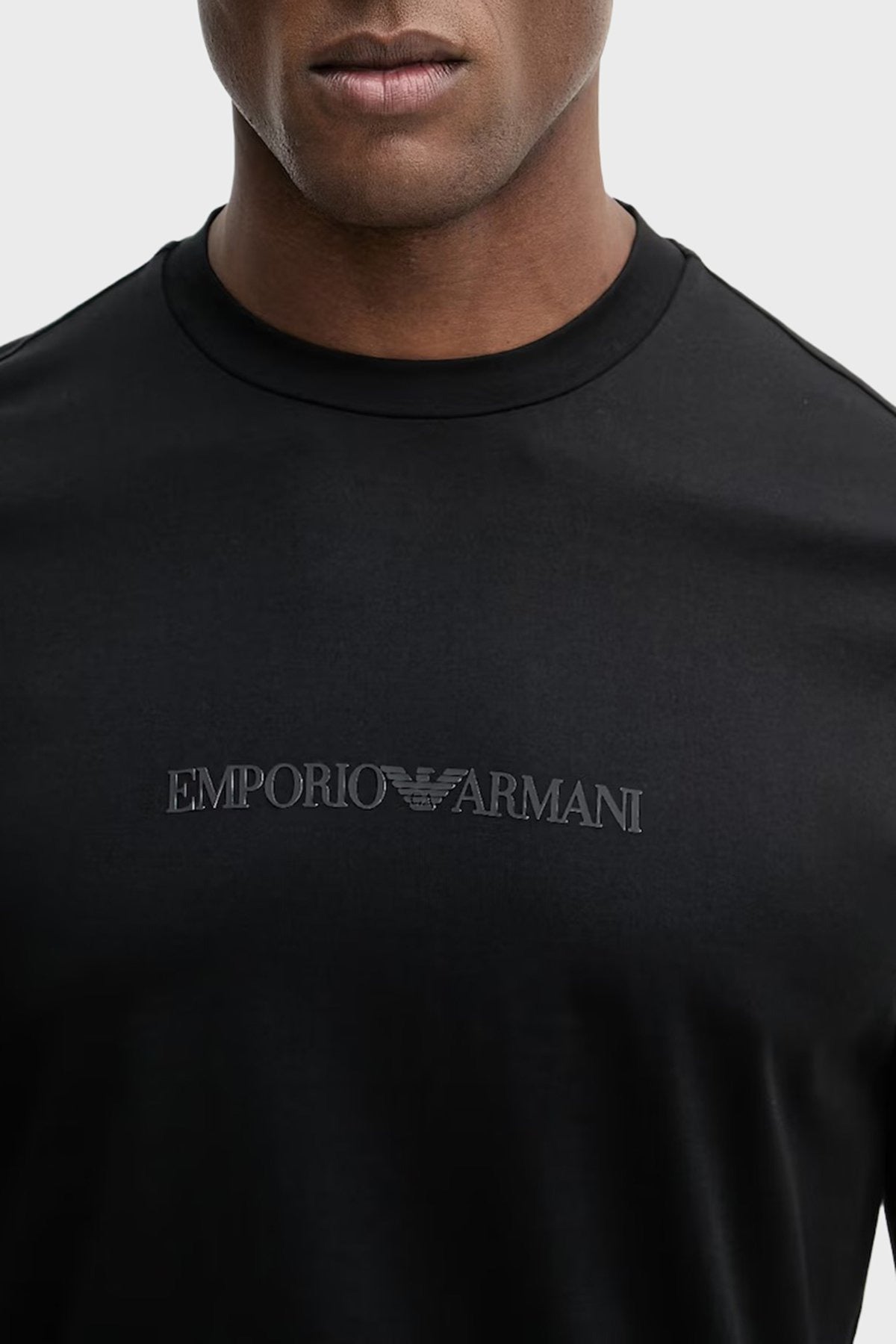 Emporio Armani T Shirt Em004583 Af13669 Black Preto_shot4