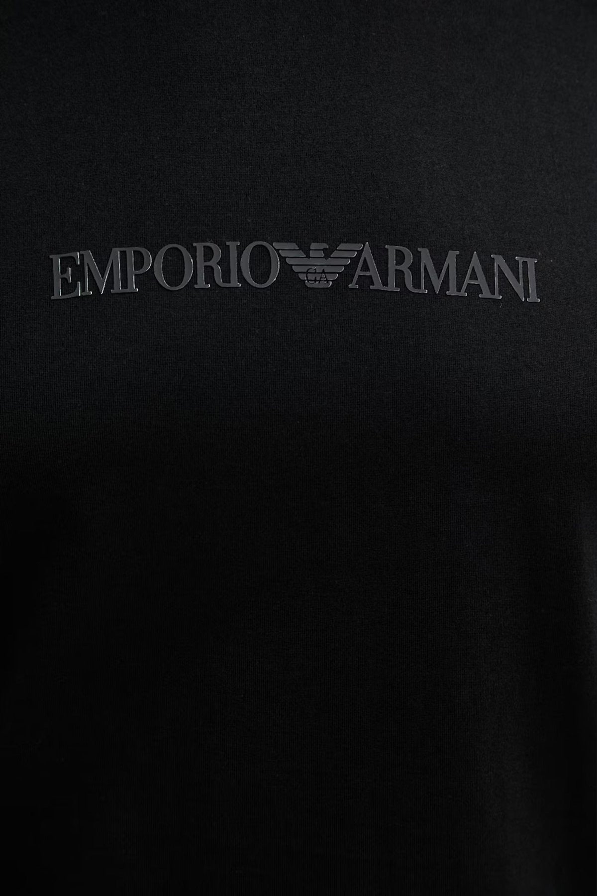 Emporio Armani T Shirt Em004583 Af13669 Black Preto_shot5