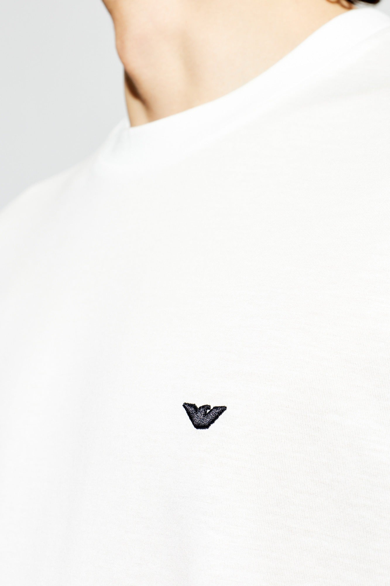 Emporio Armani T Shirt Em004592 Af13747 White Branco_shot5