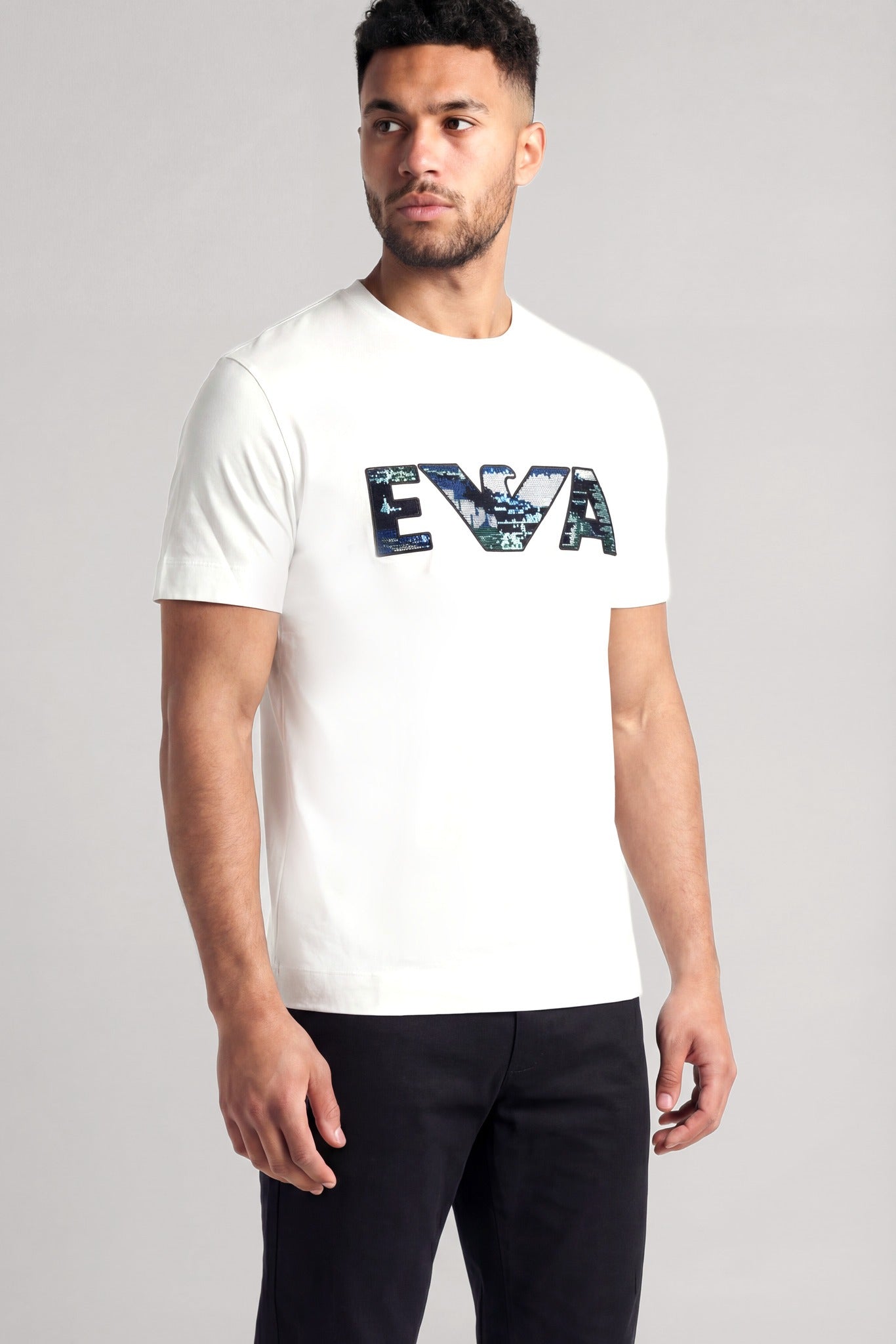 Emporio Armani T Shirt Em005278 Af13747 White Branco_shot4