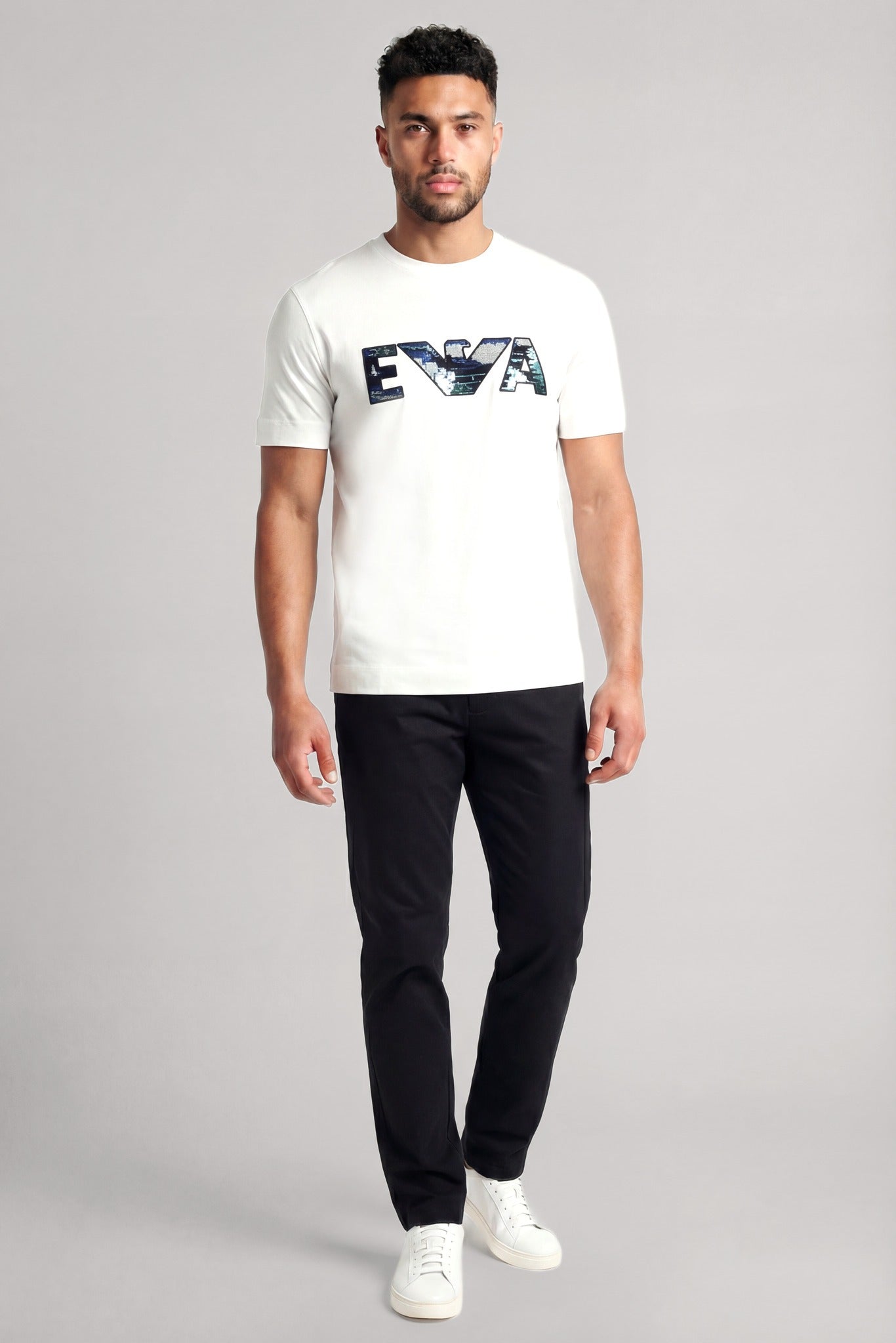 Emporio Armani T Shirt Em005278 Af13747 White Branco_shot5