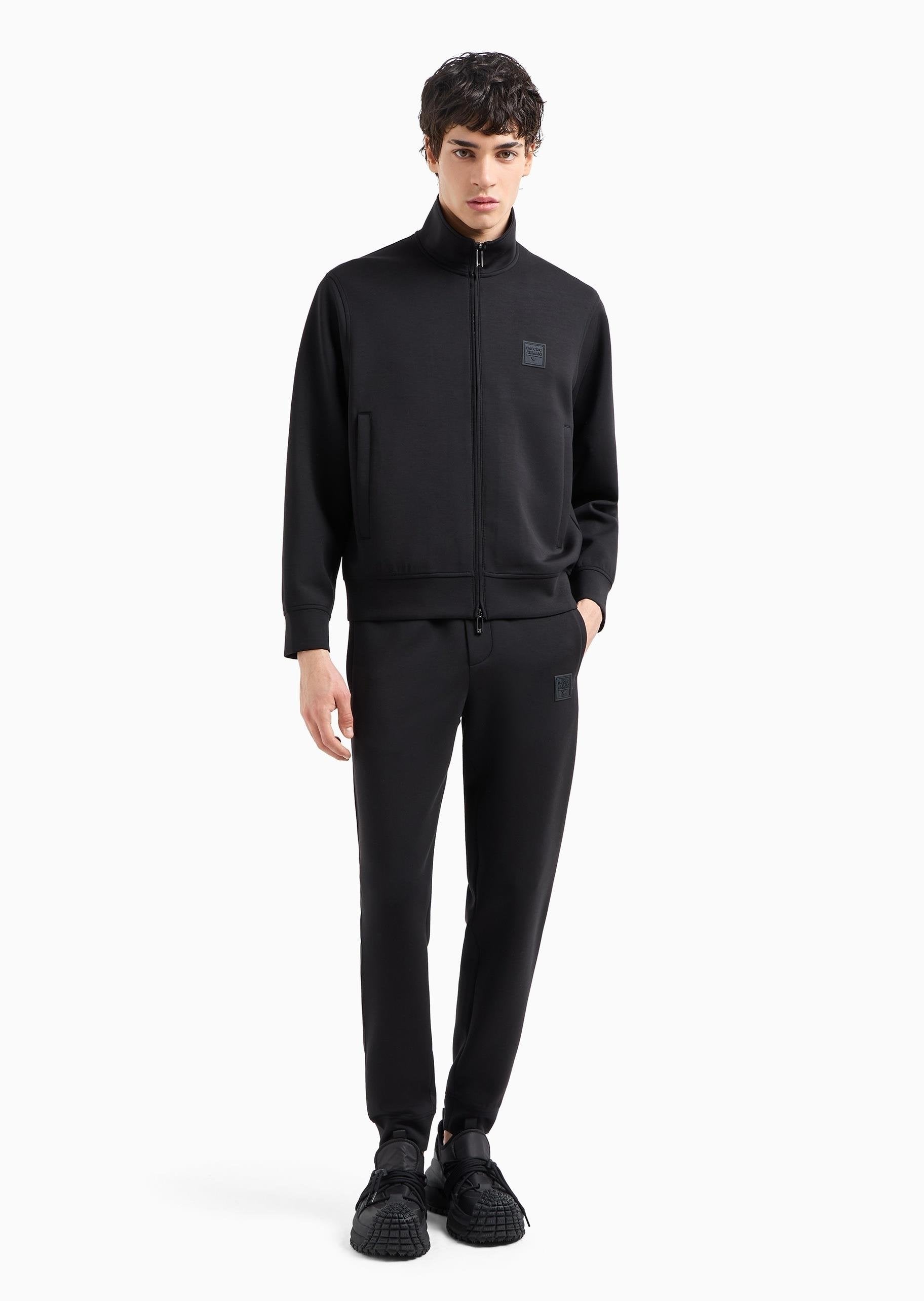 Emporio Armani Tracksuit 6d1d72 1jrrz Black Preto_shot4