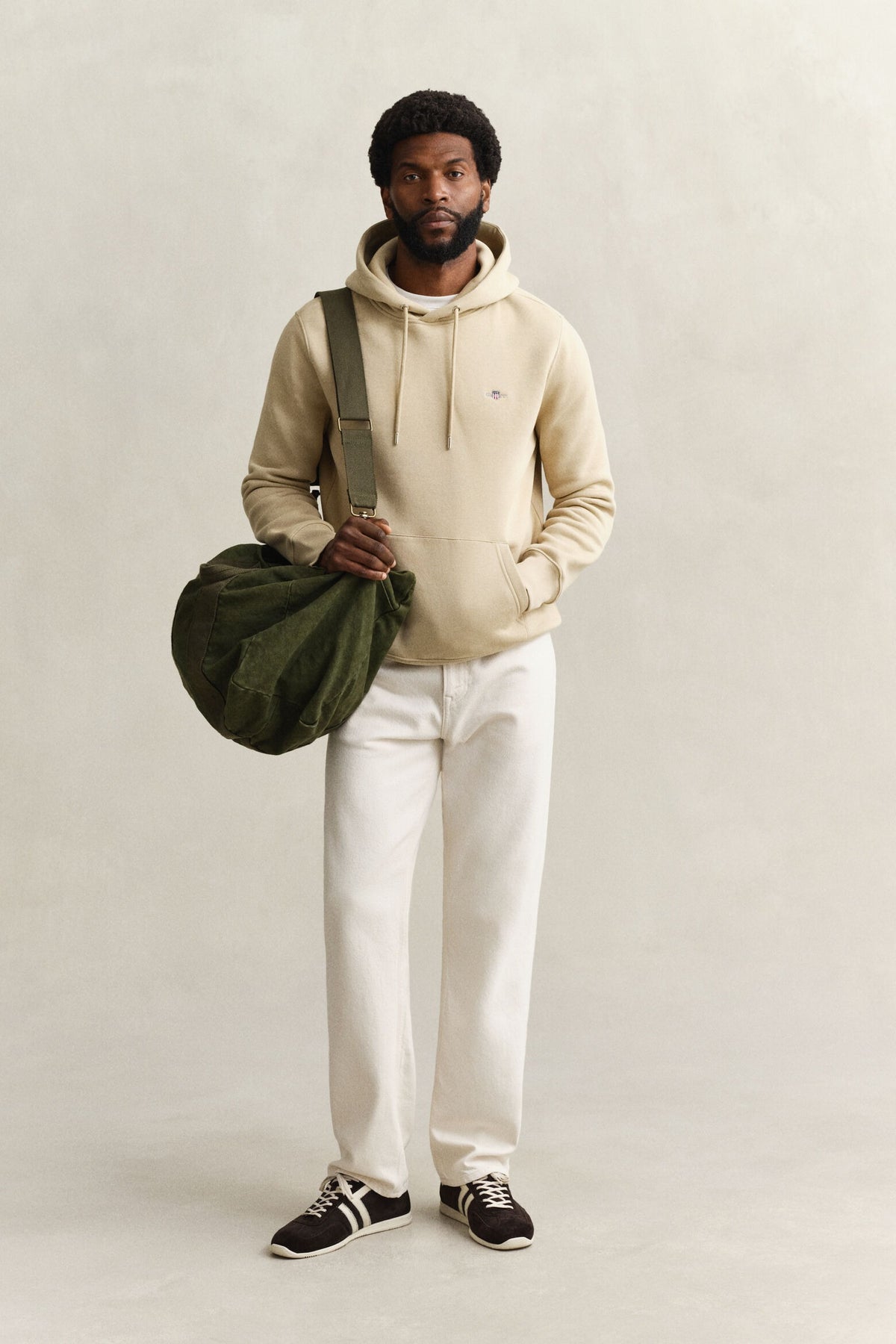 Gant Camisola Hoodie 2007058 Beige Beige_shot1