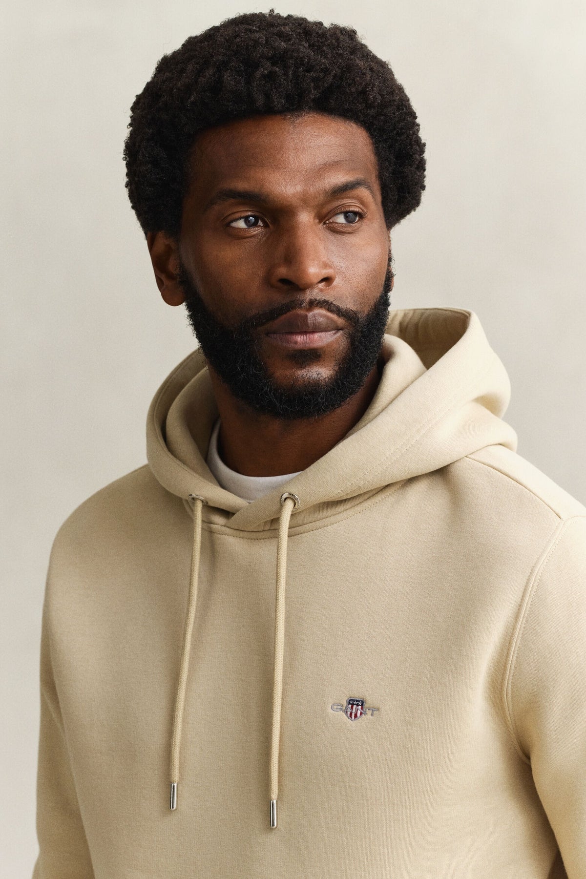 Gant Camisola Hoodie 2007058 Beige Beige_shot2