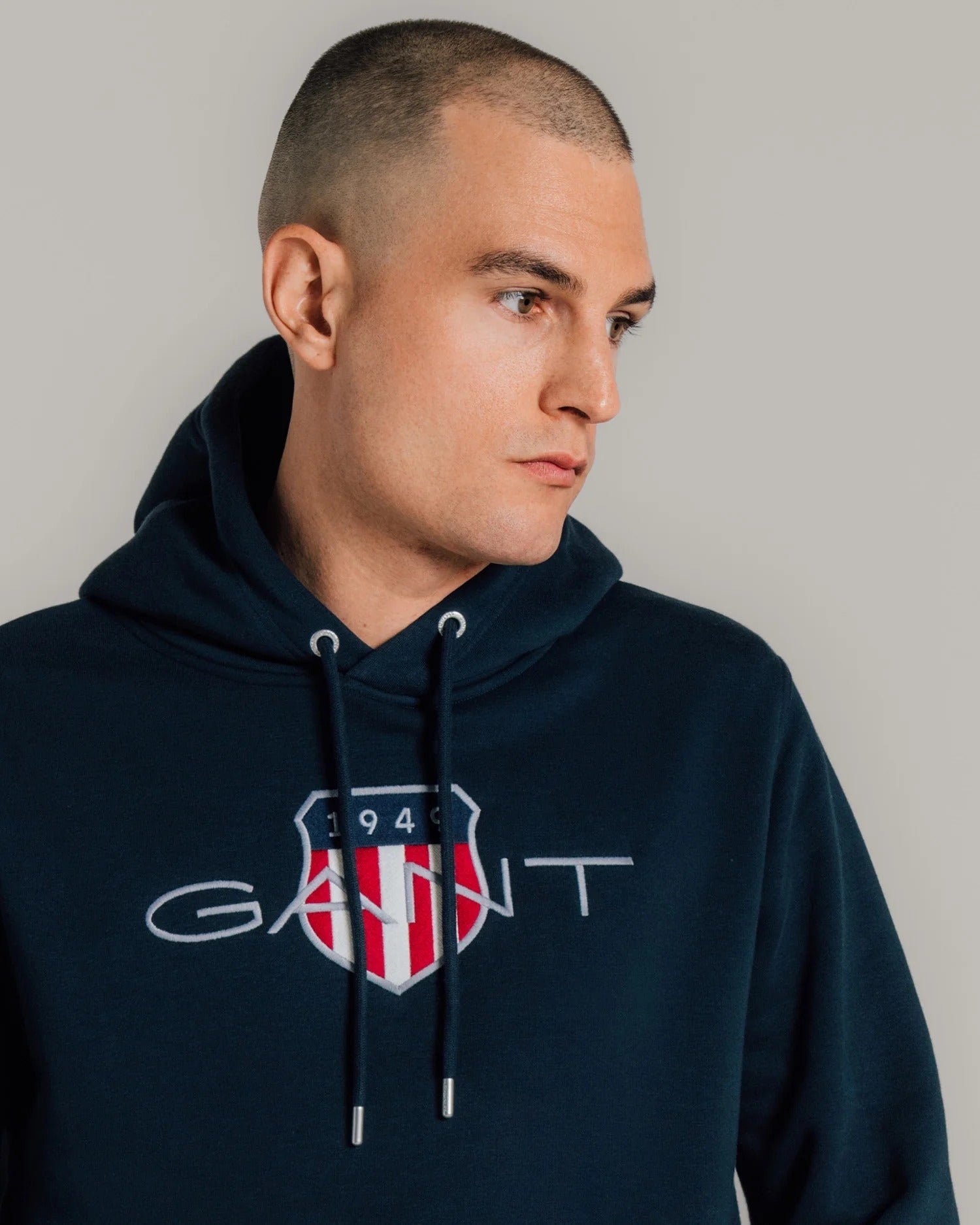 Gant Camisola Hoodie 2047087 Navy Navy_shot4