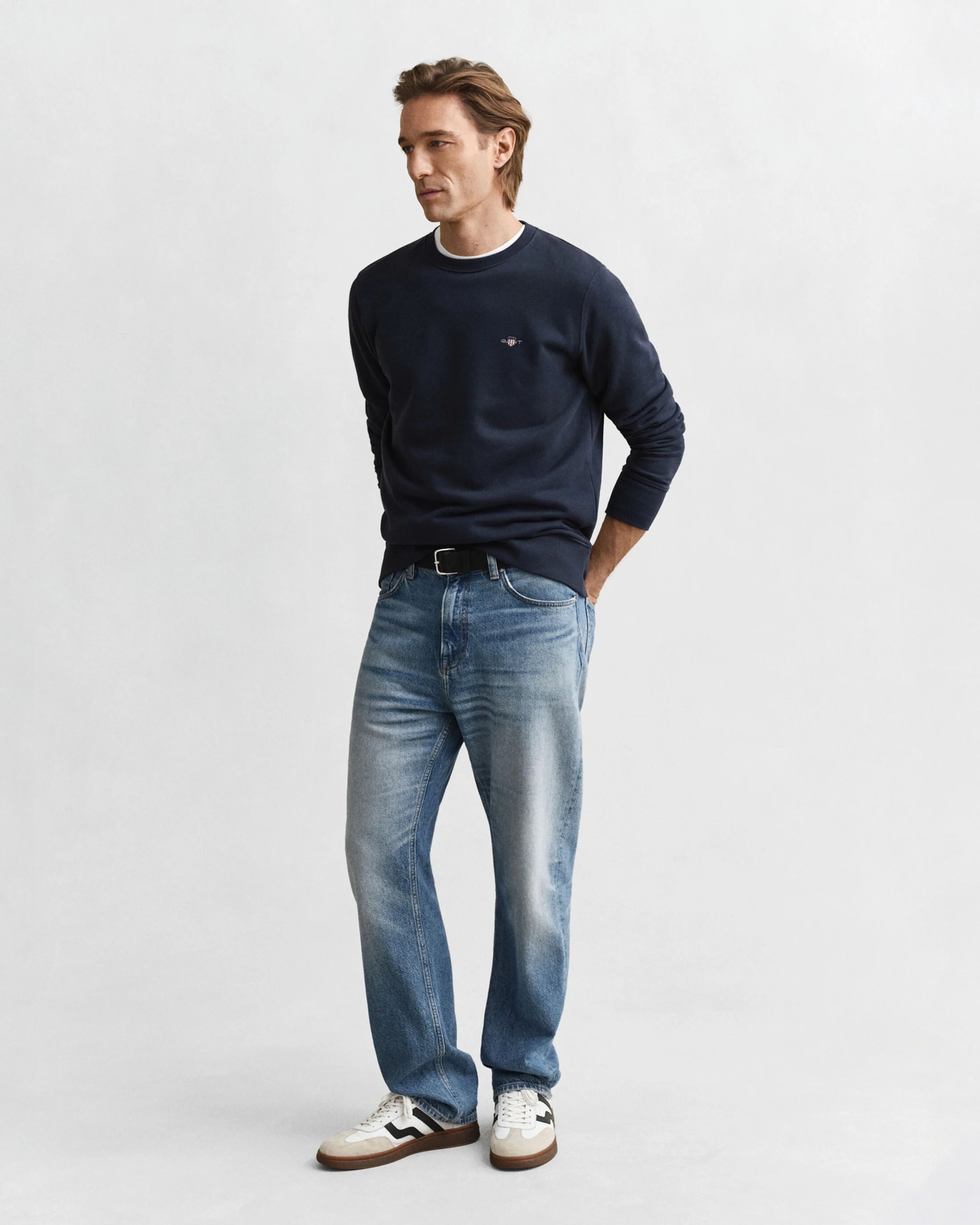 Gant Camisola Sweat 2006065 Navy Navy_shot3