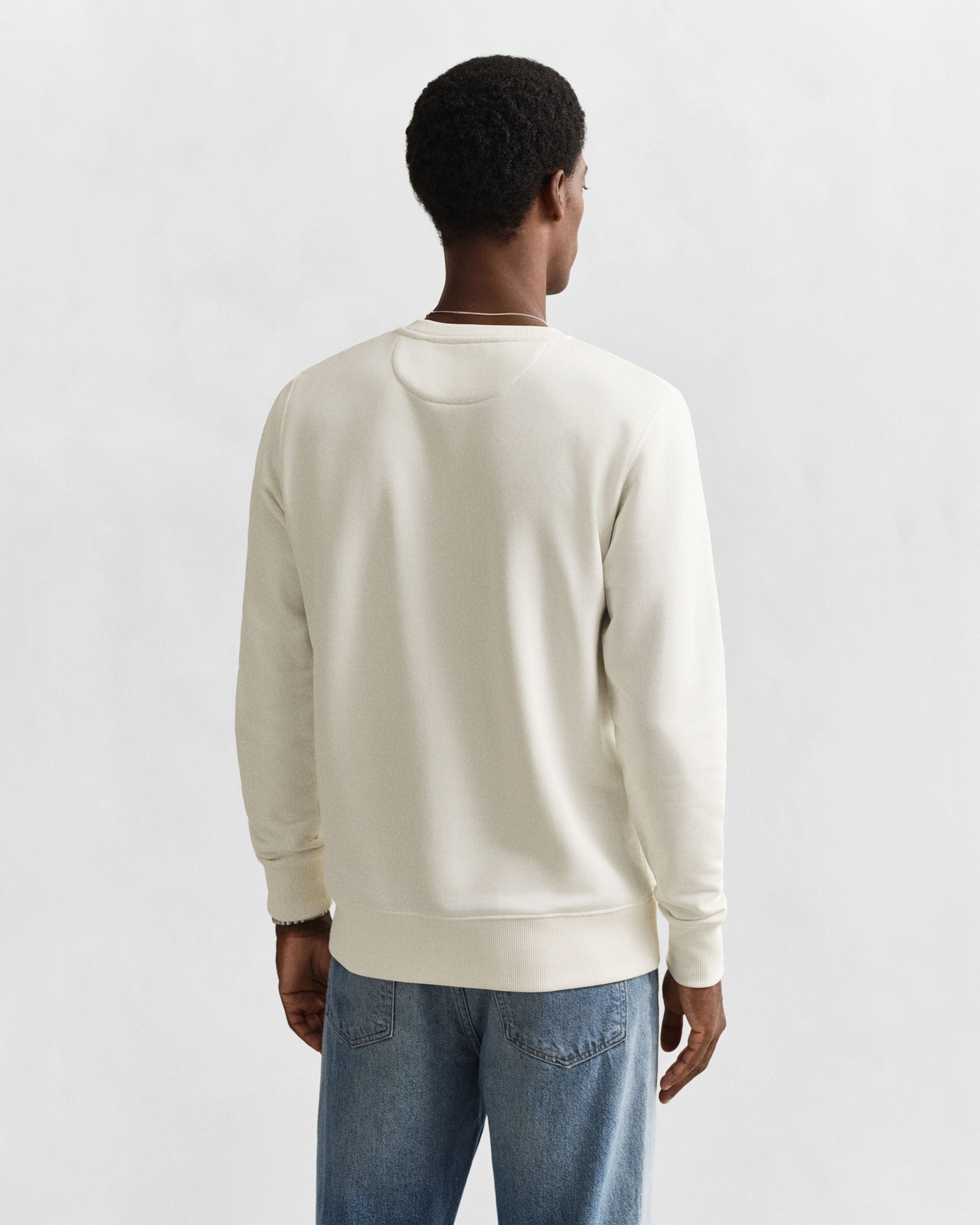 Gant Camisola Sweat 2006065 White Branco_shot2