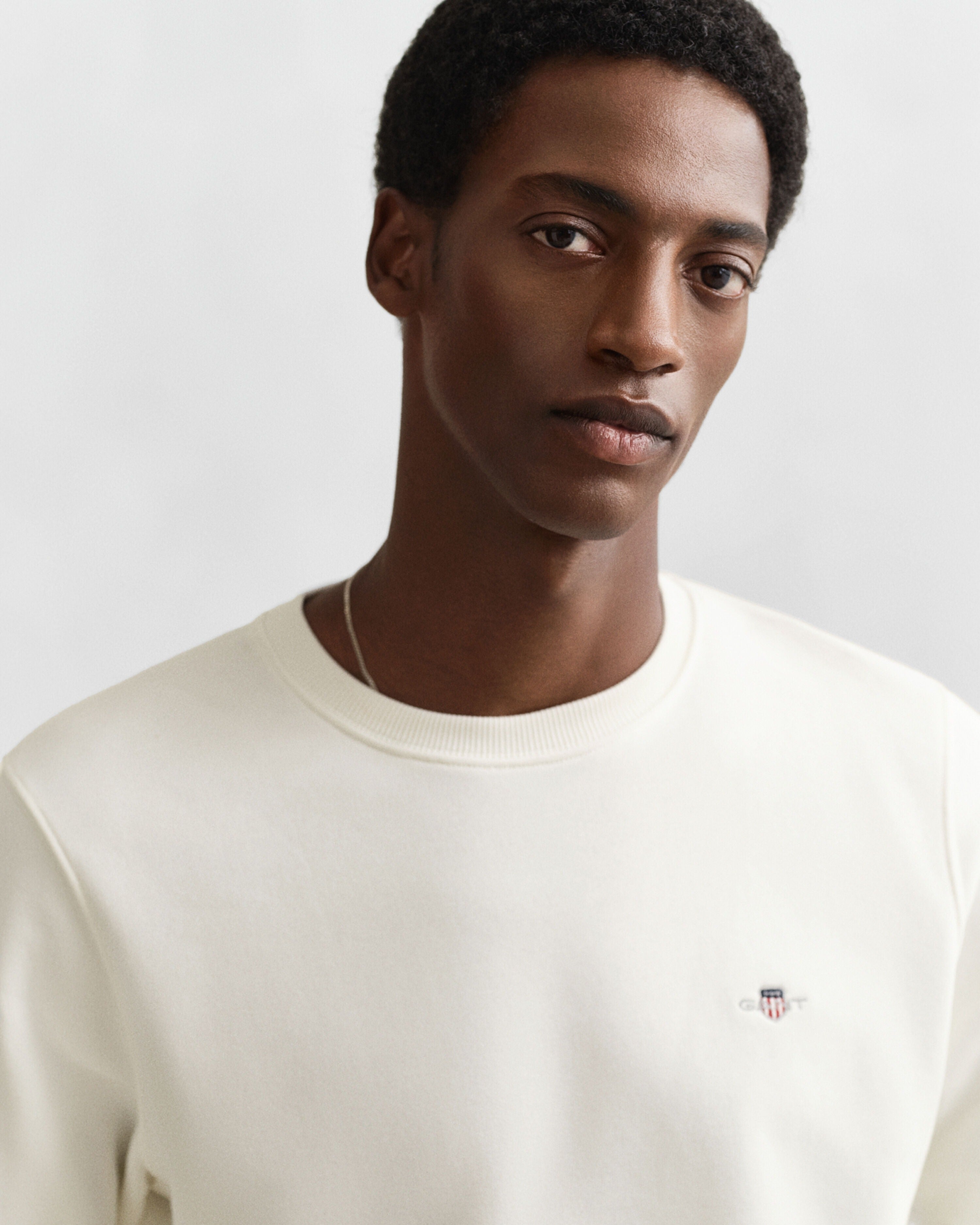 Gant Camisola Sweat 2006065 White Branco_shot3