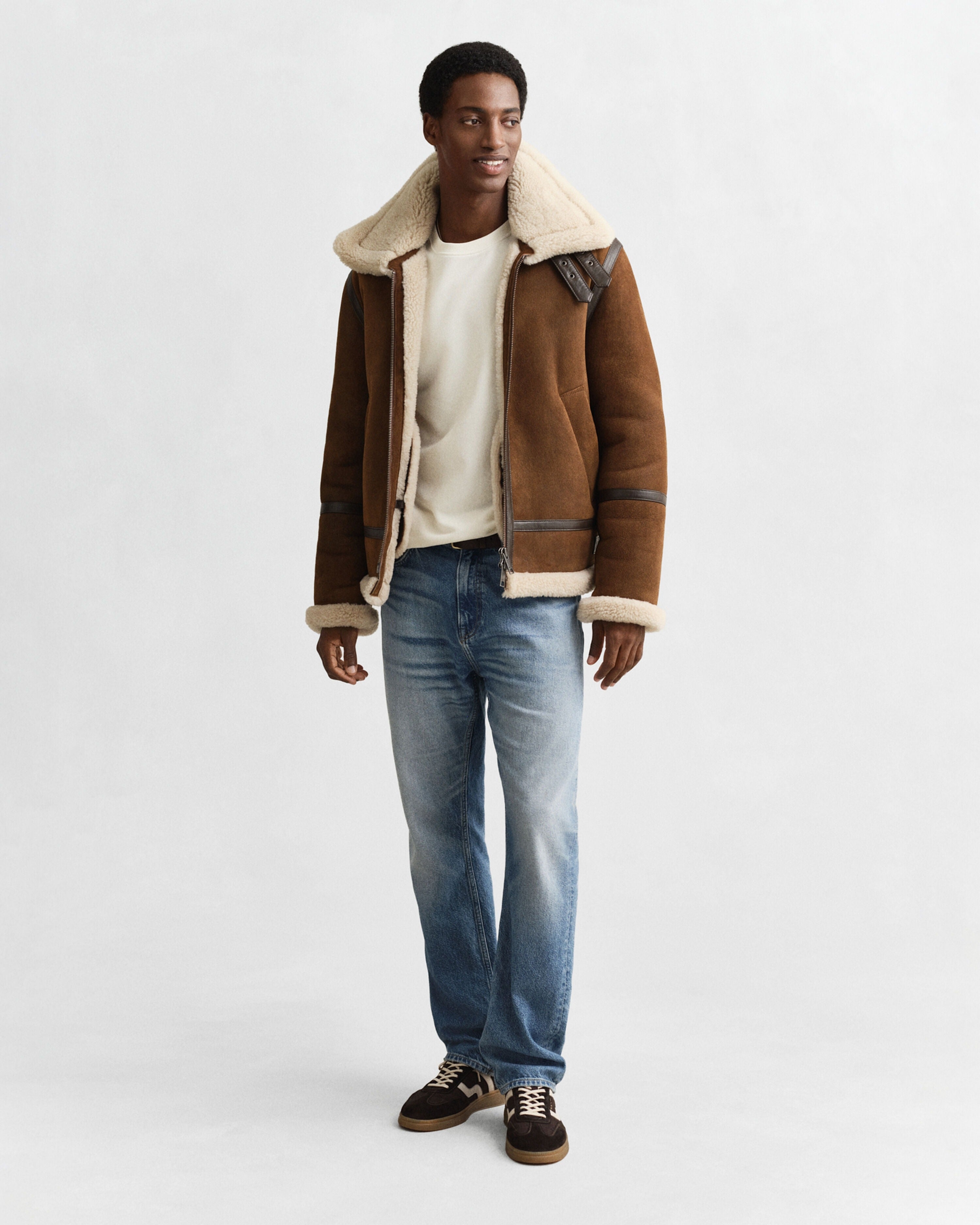 Gant Camisola Sweat 2006065 White Branco_shot4