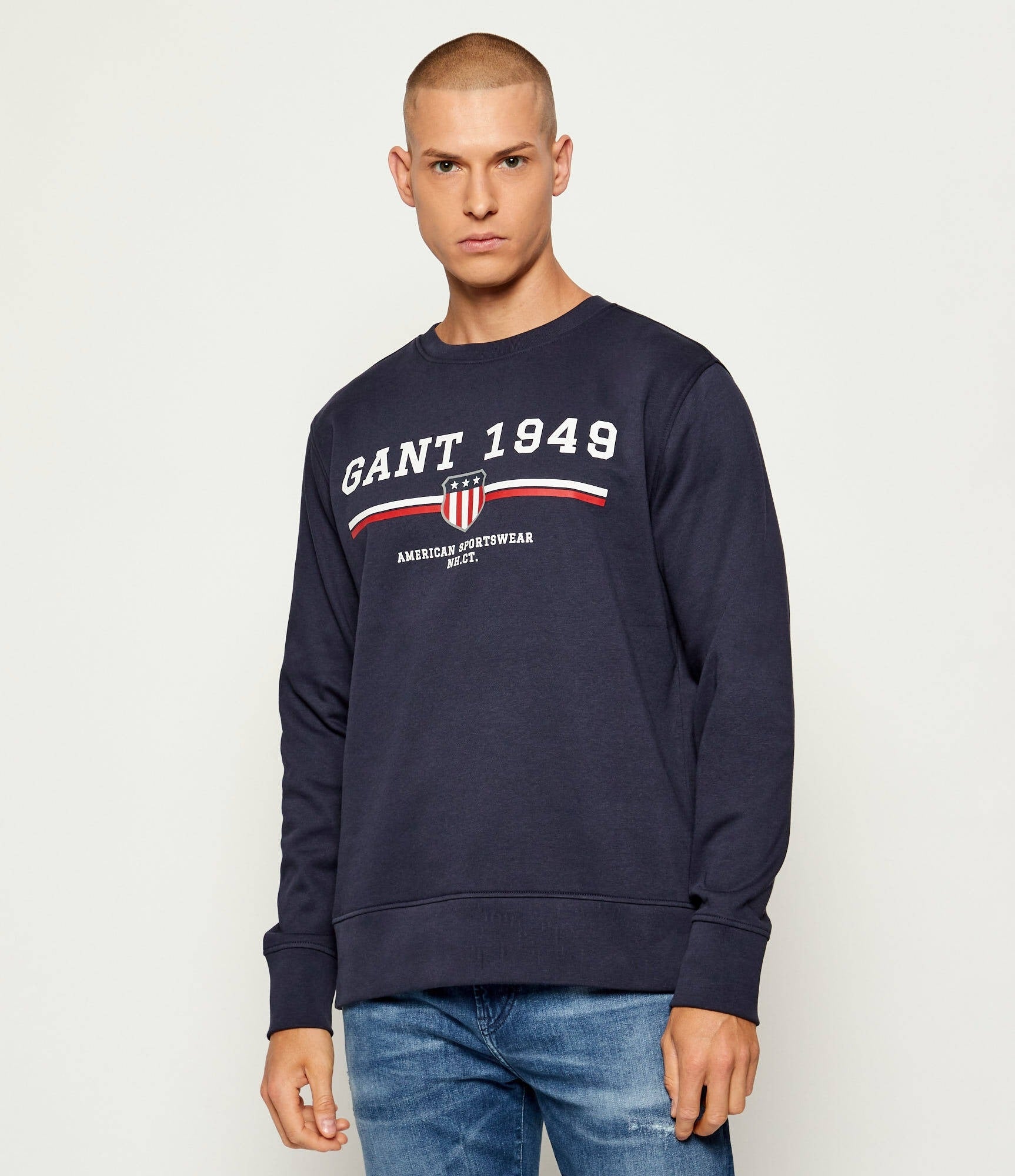 Gant Camisola Sweat 2067043 Navy Navy_shot1