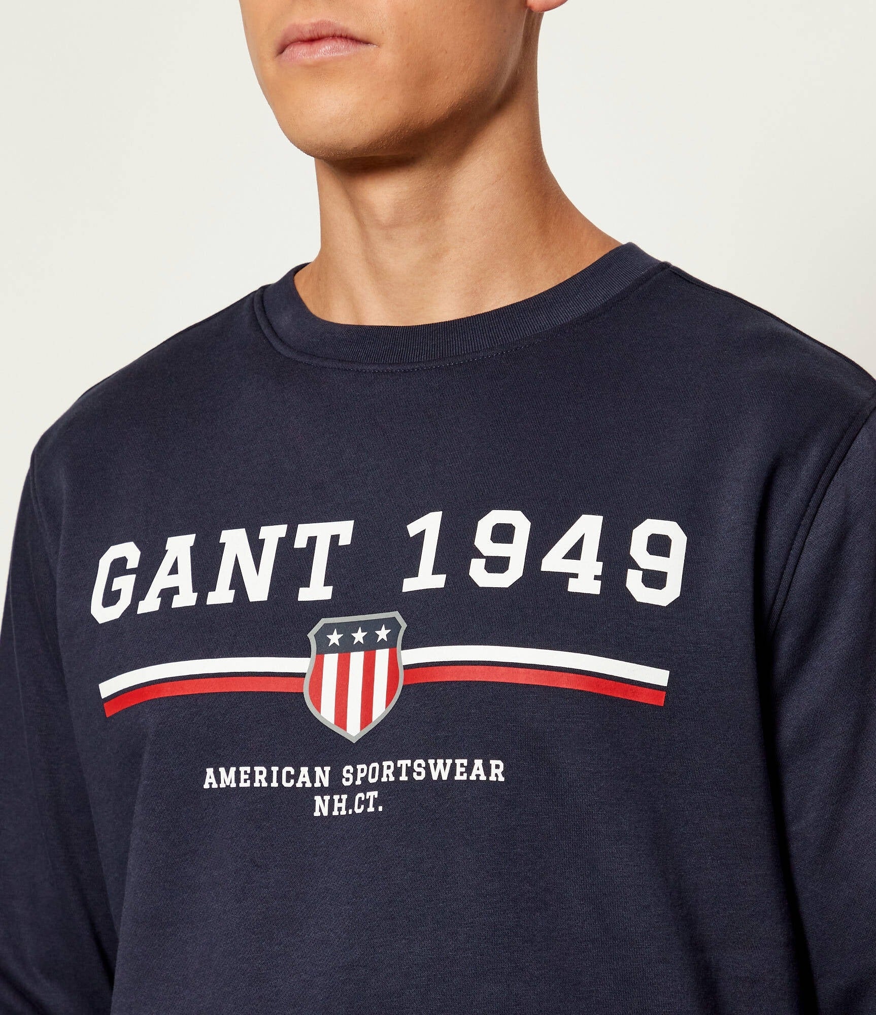 Gant Camisola Sweat 2067043 Navy Navy_shot4