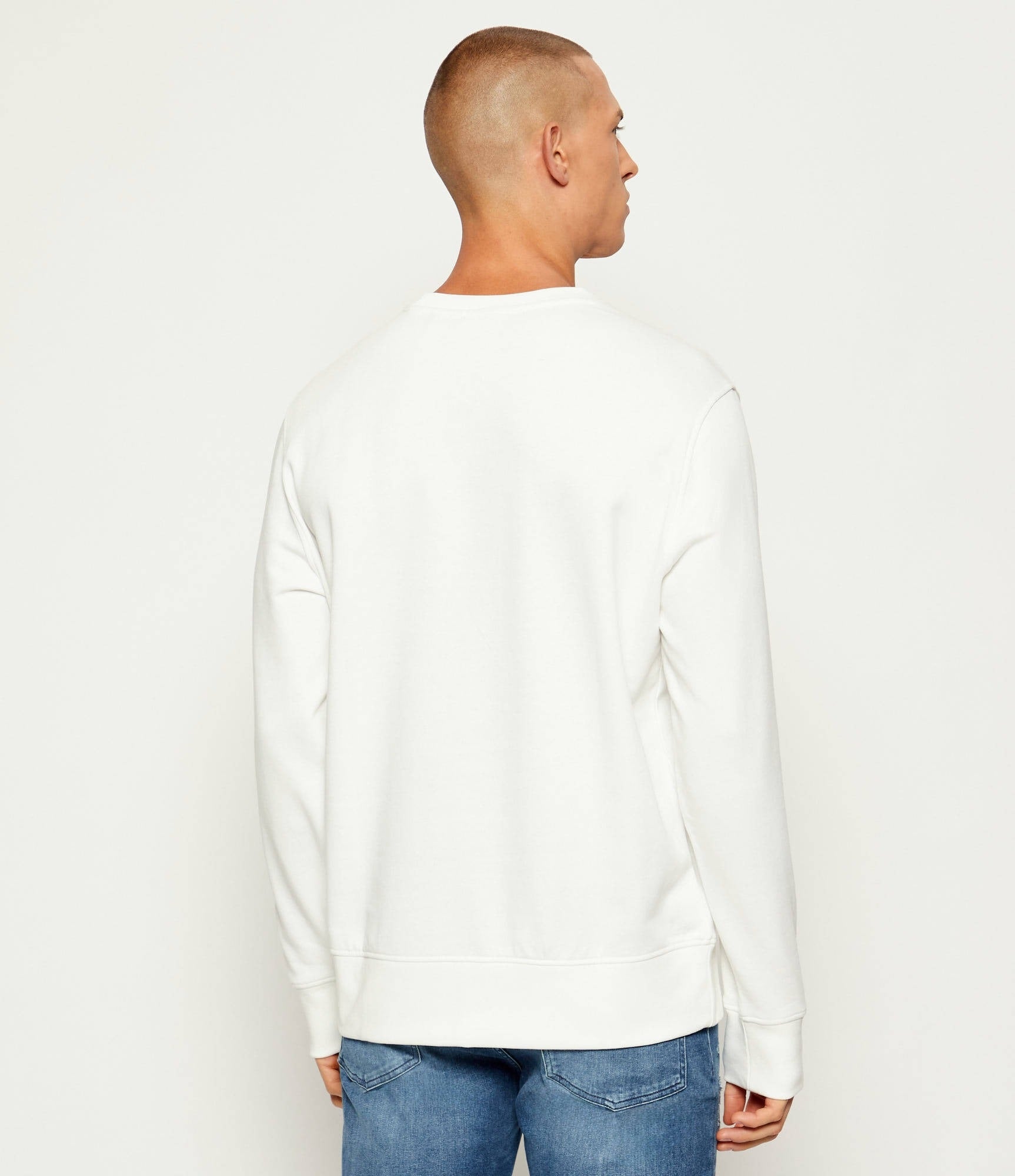 Gant Camisola Sweat 2067043 White Branco_shot3