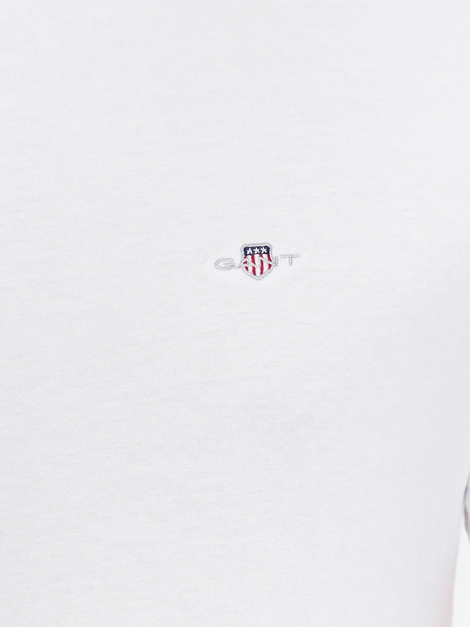 Gant T Shirt 2003184 White Branco_shot4