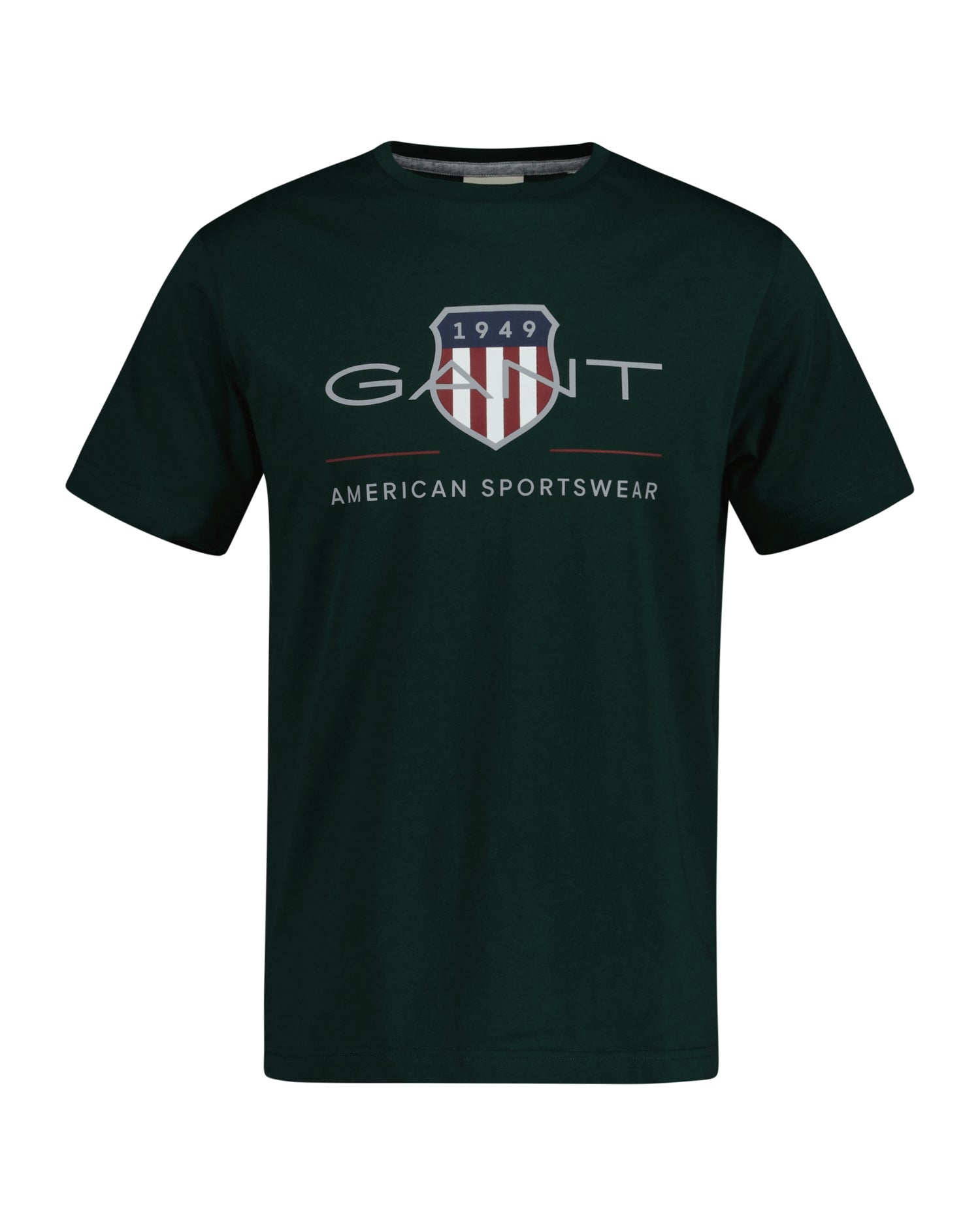 Gant T Shirt 2003199 Green Verde_shot1