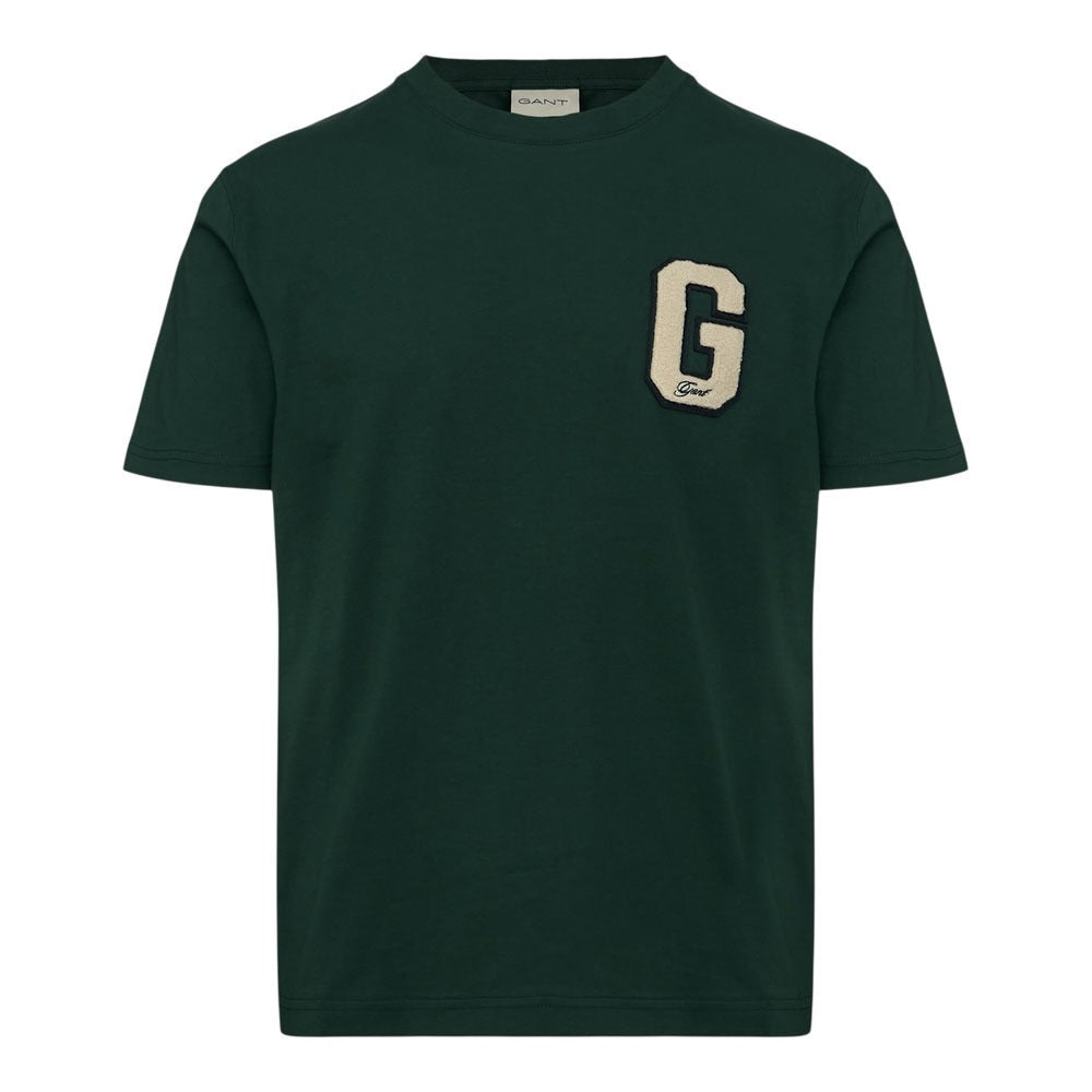 Gant T Shirt 2003354 Green Verde_shot1