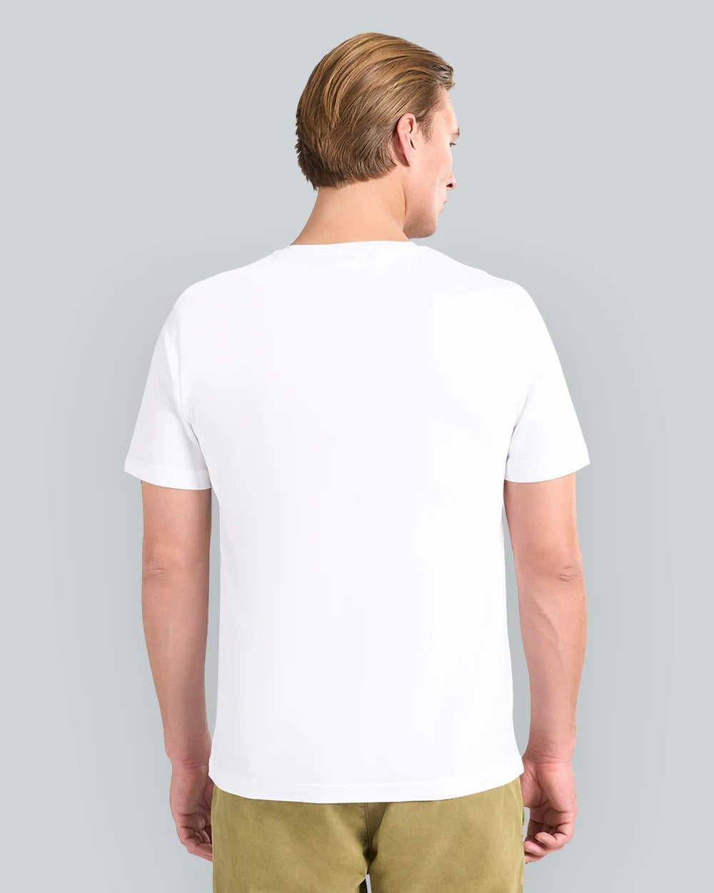 Gant T Shirt 2003366 White Branco_shot2