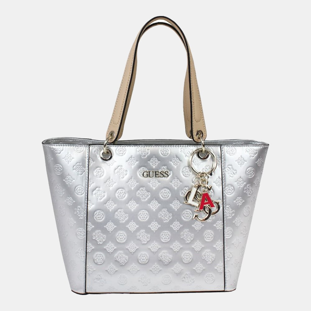 Guess Bolsa Bag Ps669123 Silver Prata Shot4