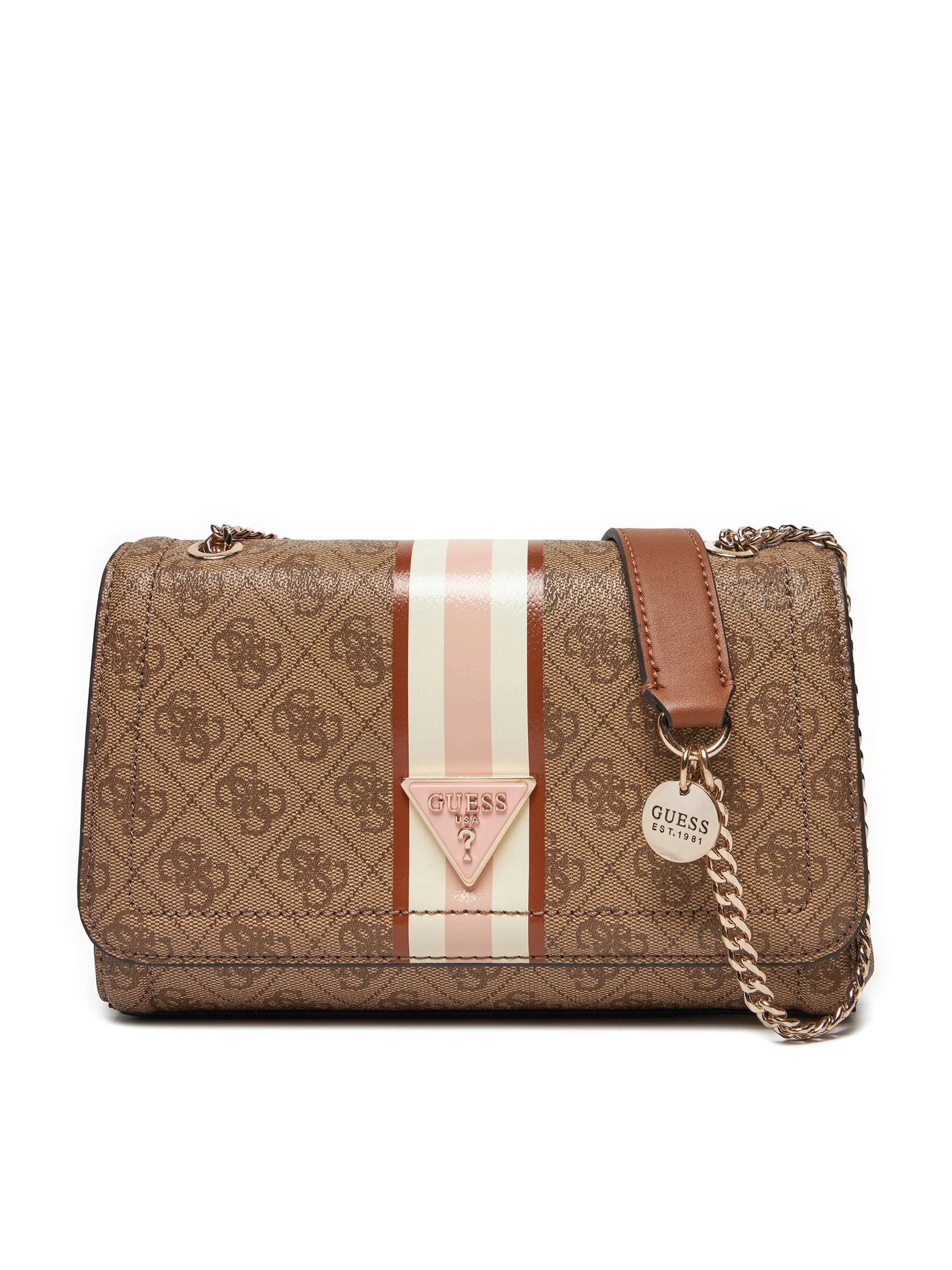 Guess Bolsa Bag Ss787921 Latte.logo Latte_shot5