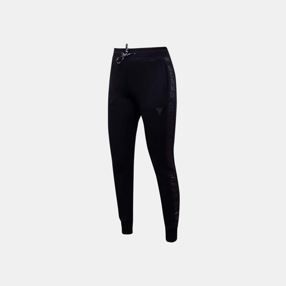 Guess Calças Trousers O1ga49 Black Preto Shot1