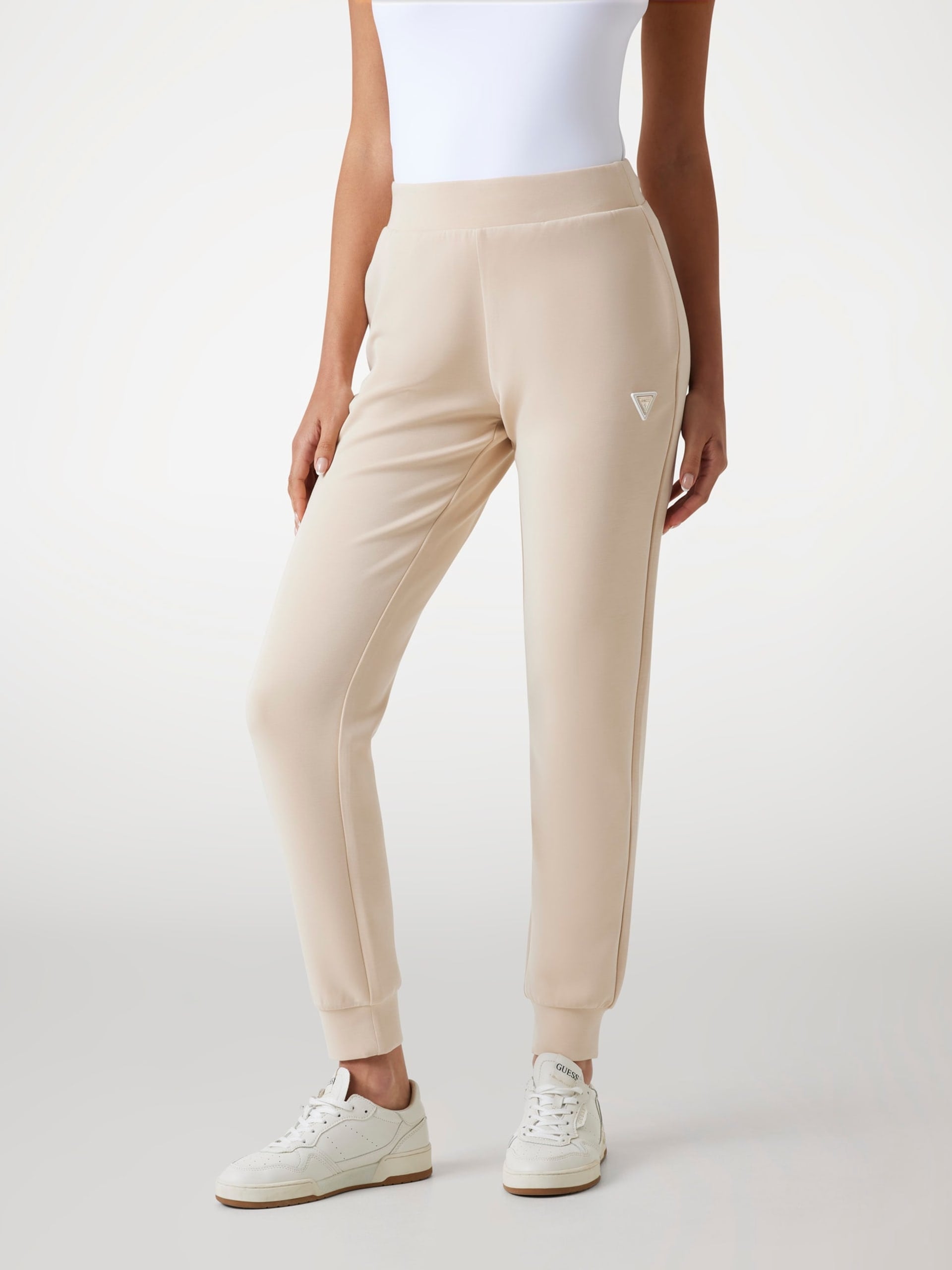 Guess Calcas Training Pants V4yb08 Kcay2 Taupe Taupe_shot5