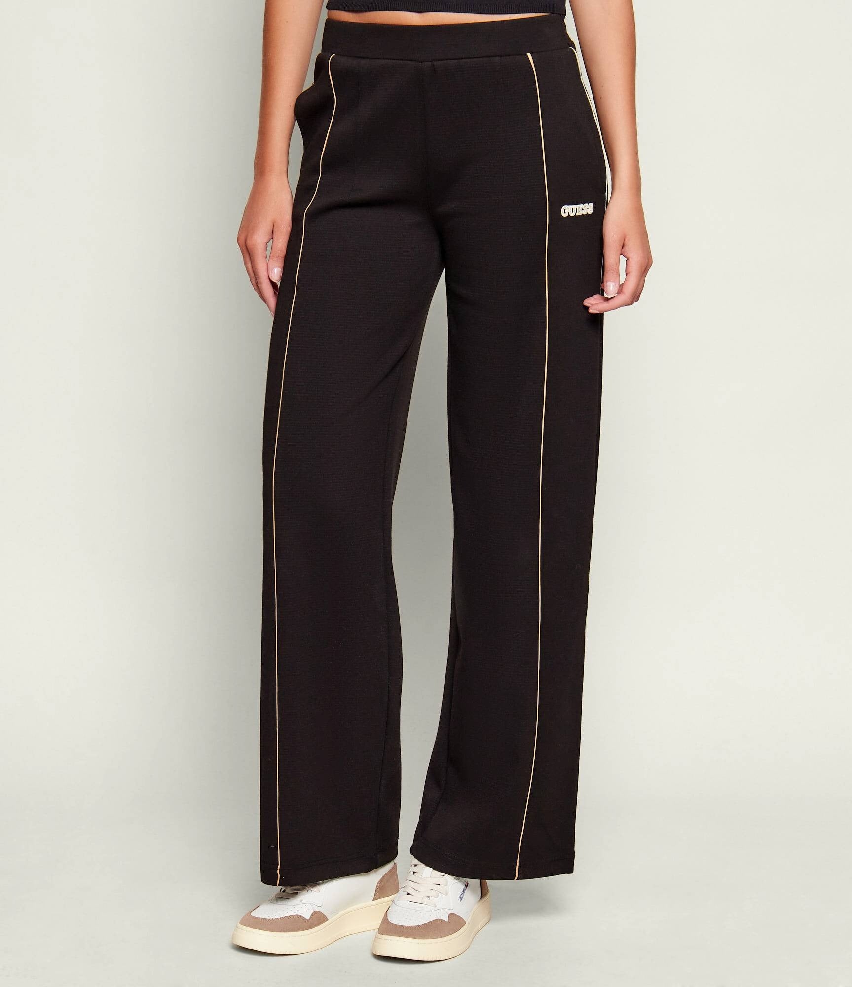 Guess Calcas Training Pants V6rb00 Kd852 Black Preto_shot1
